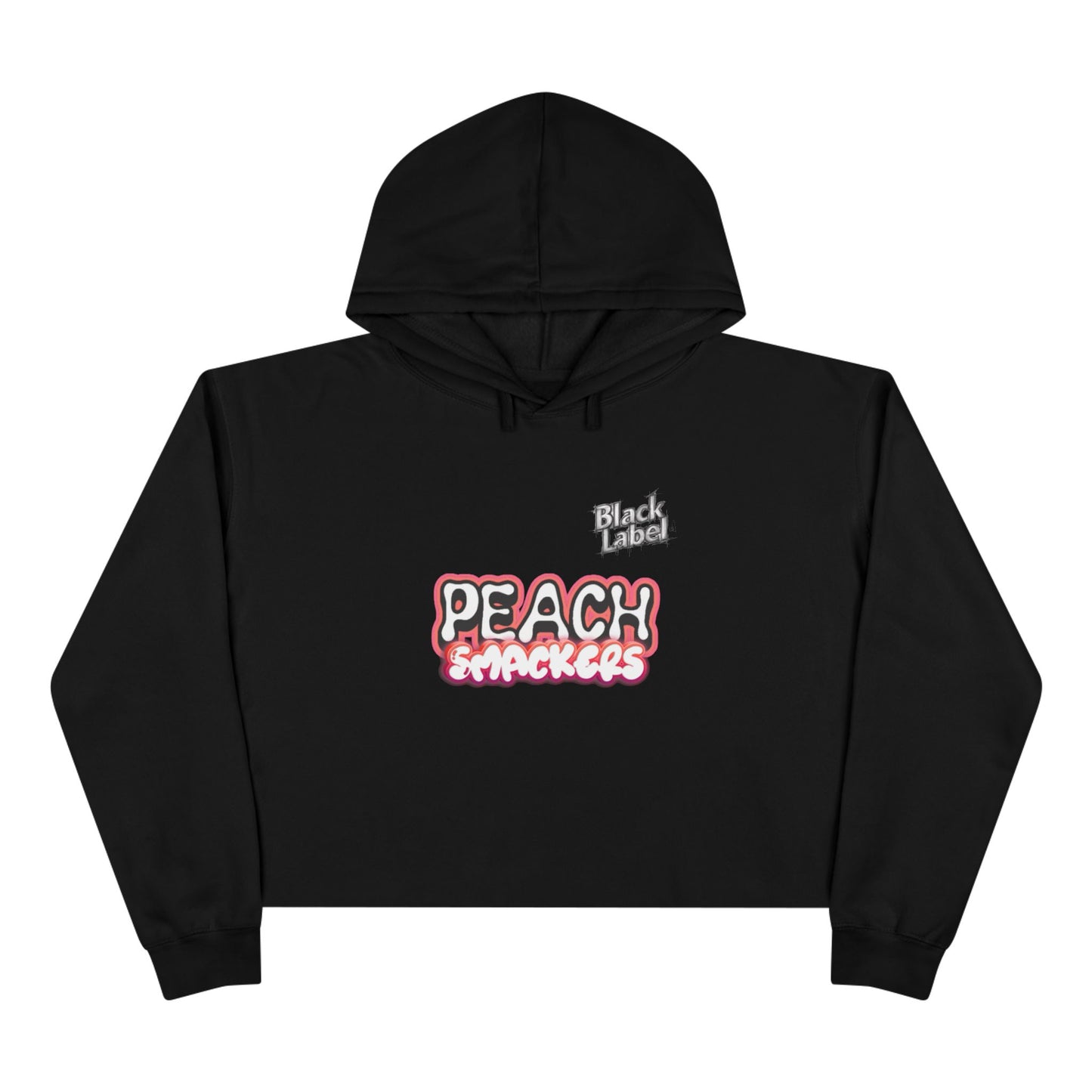 "Peach Smackers" Crop Hoodie