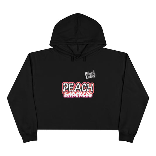 "Peach Smackers" Crop Hoodie