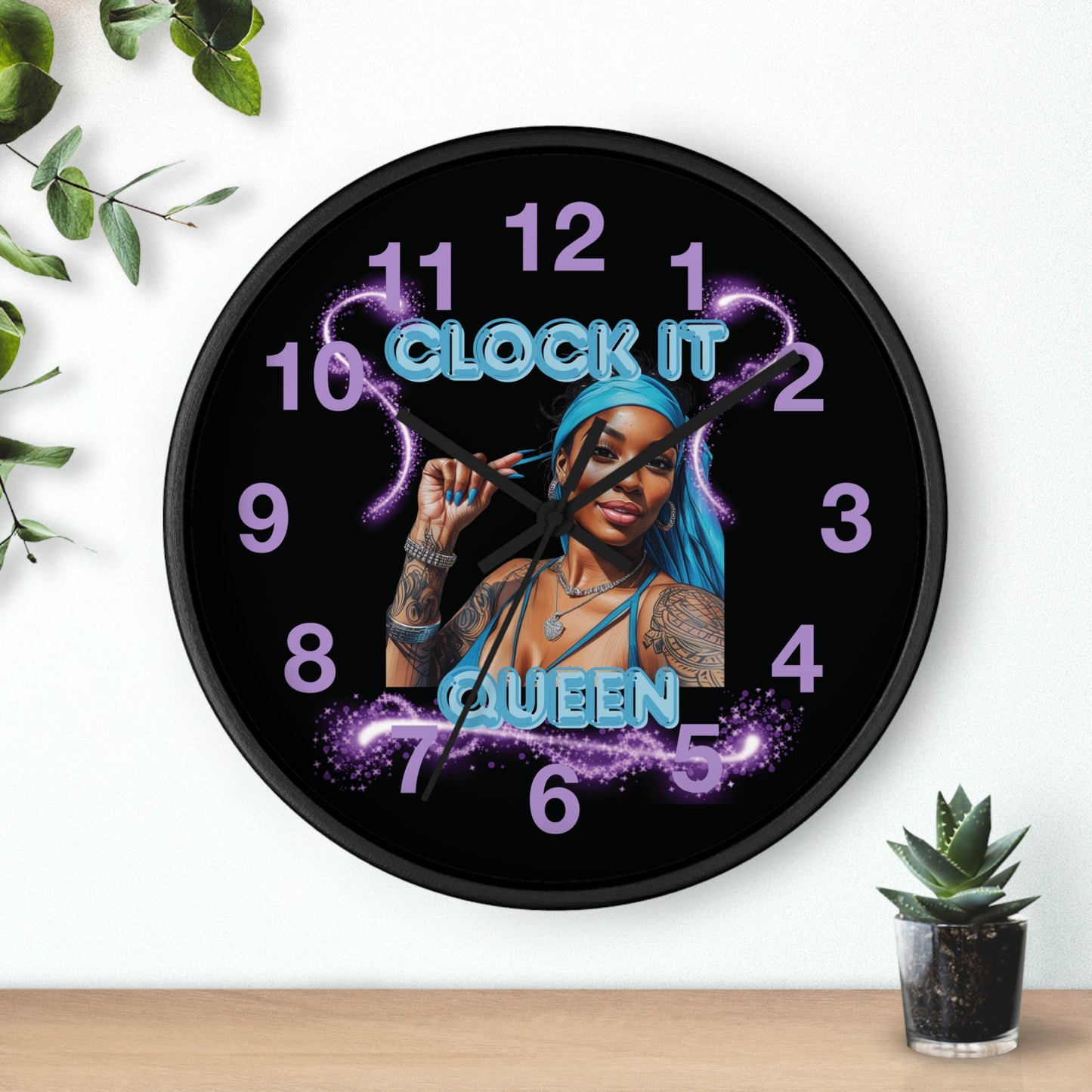 "Clock It" Wall Clock
