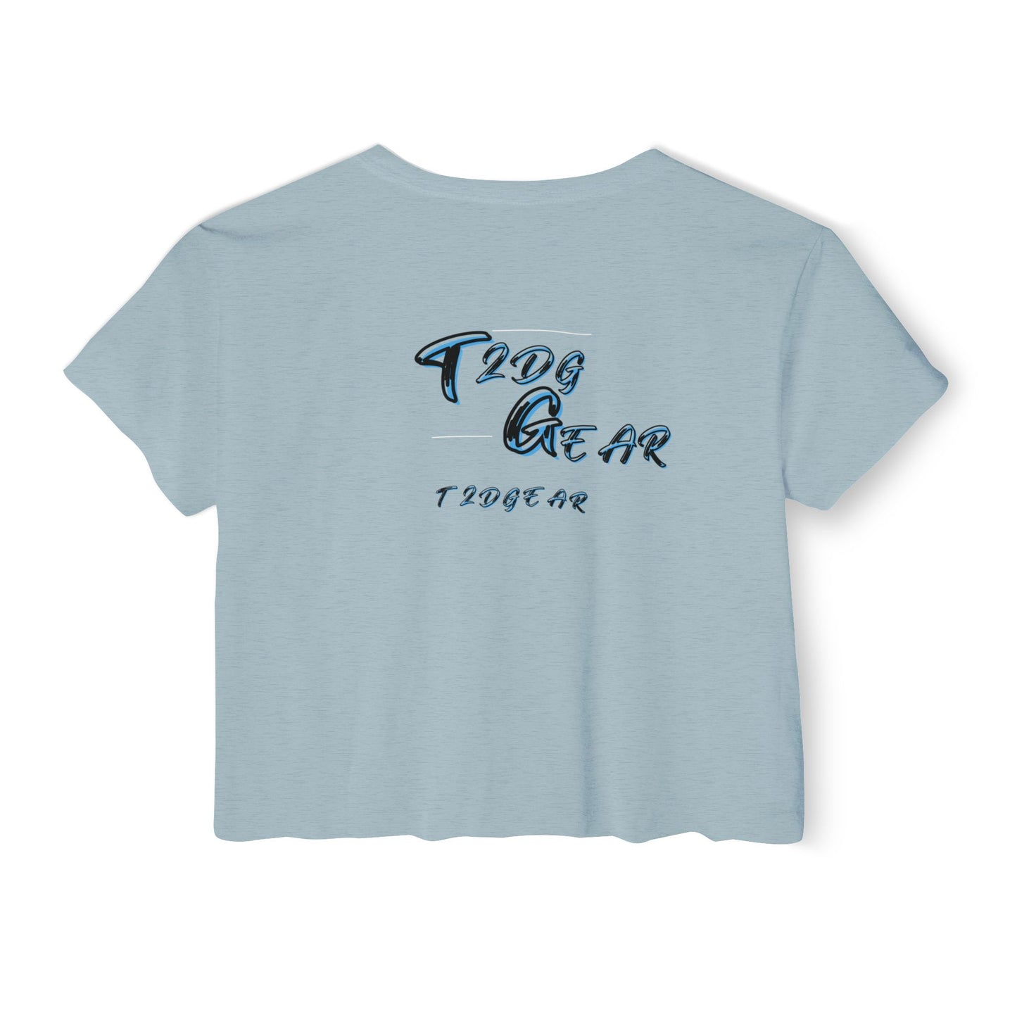 "Haters Salty" Women's Graphic Crop Tee