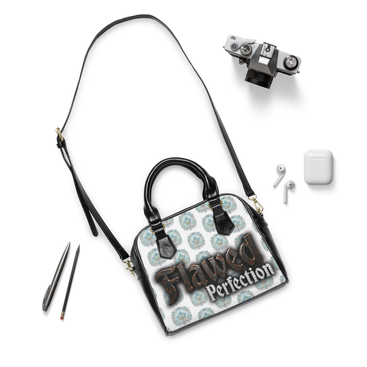 Flawed Perfection Satchel Handbag