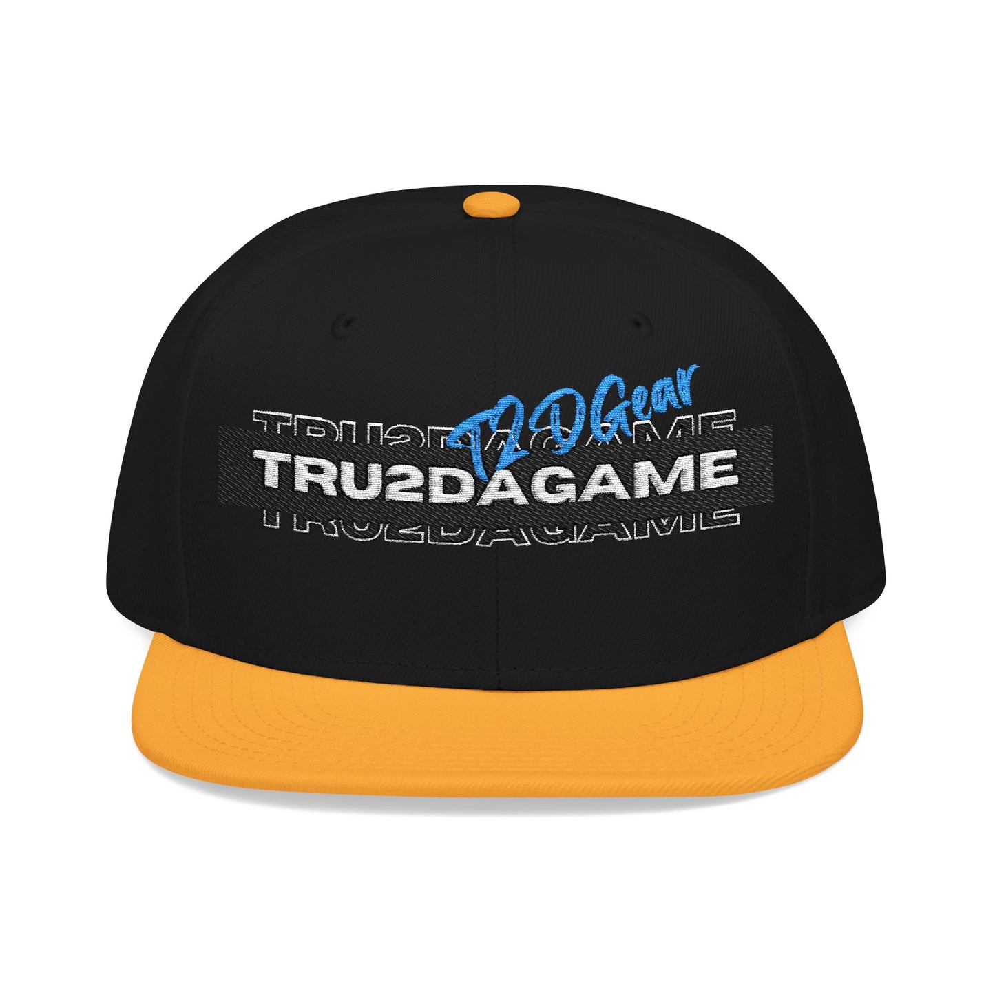 Tru2DaGame(T2DGear) Logo Embroidered Snapback Hat