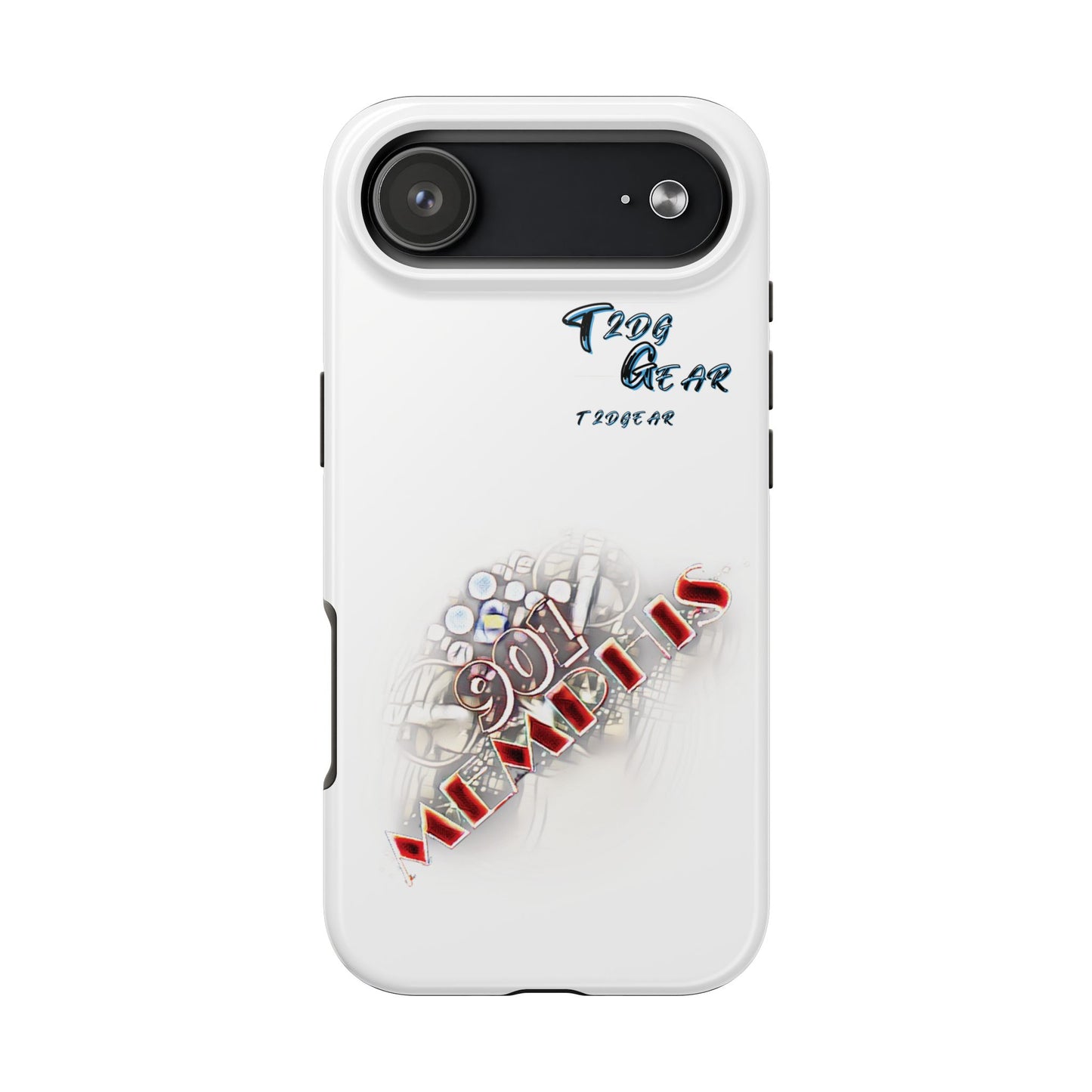 "901 Memphis" Tough Phone Case