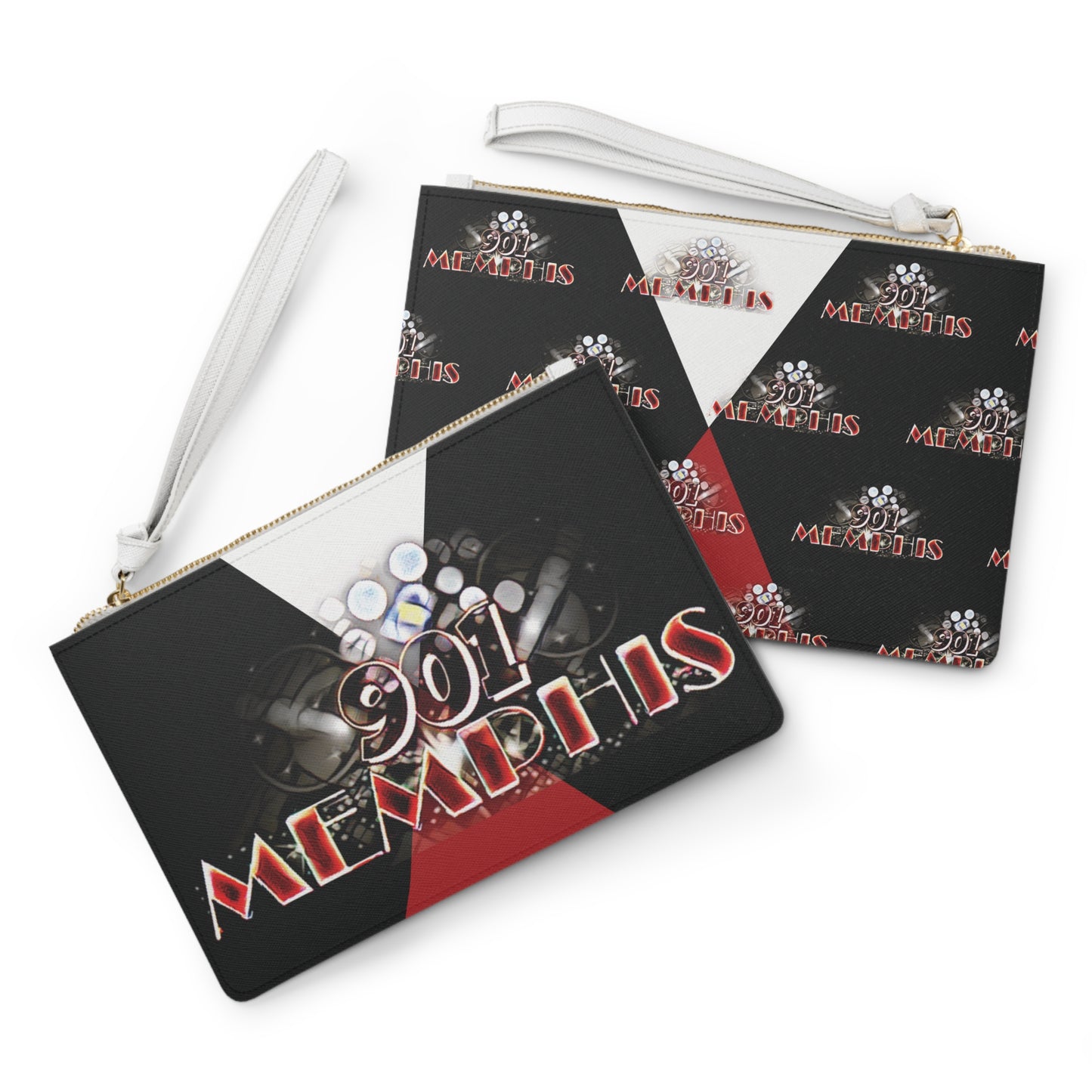 "901 Memphis" Clutch Bag