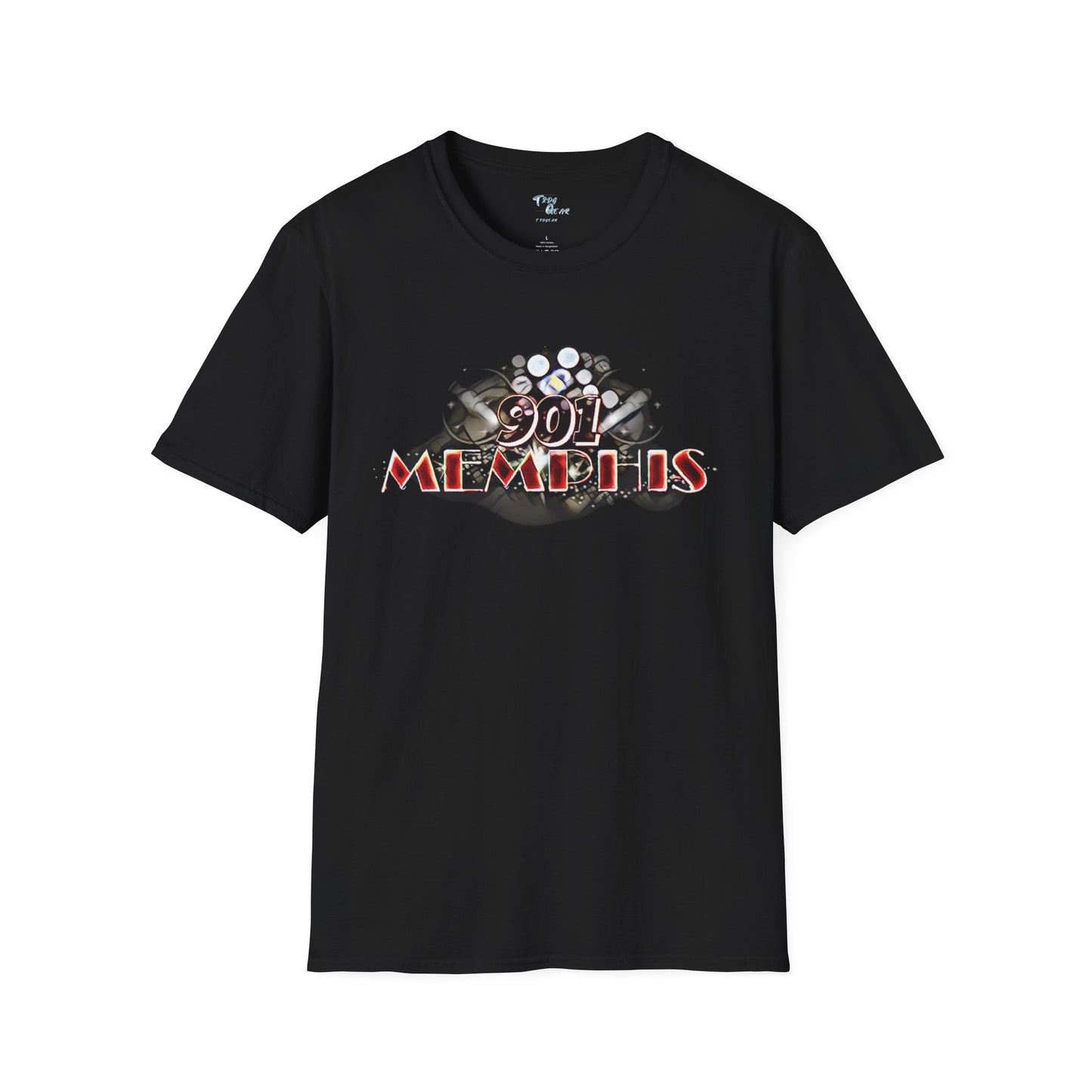 "901 Memphis" Softstyle Tee