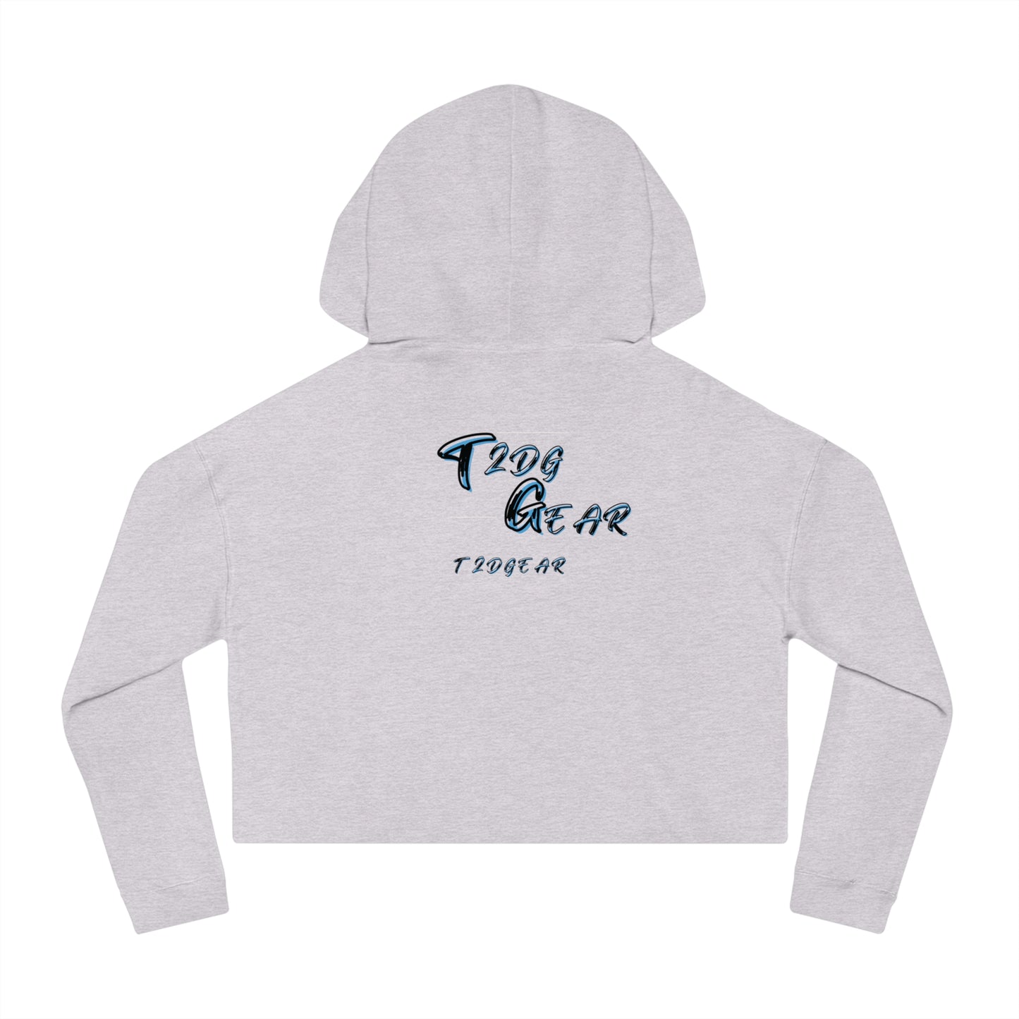 "901 Memphis" Graphic Cropped Hoodie