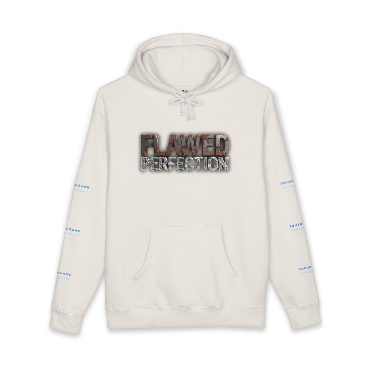 "Flawed Perfection" Men's Graphic Hoodie