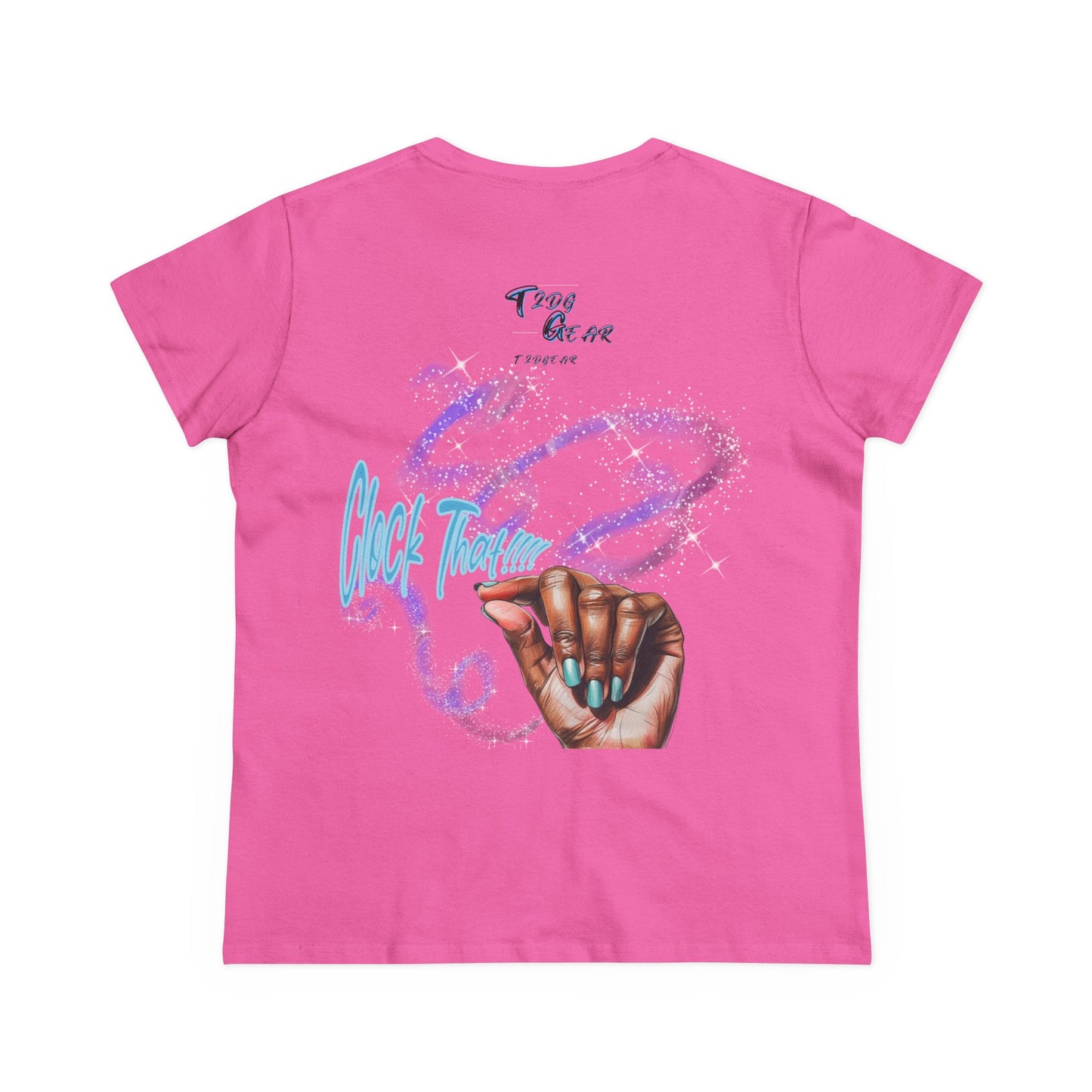 "Clock It" Cotton Graphic Tee