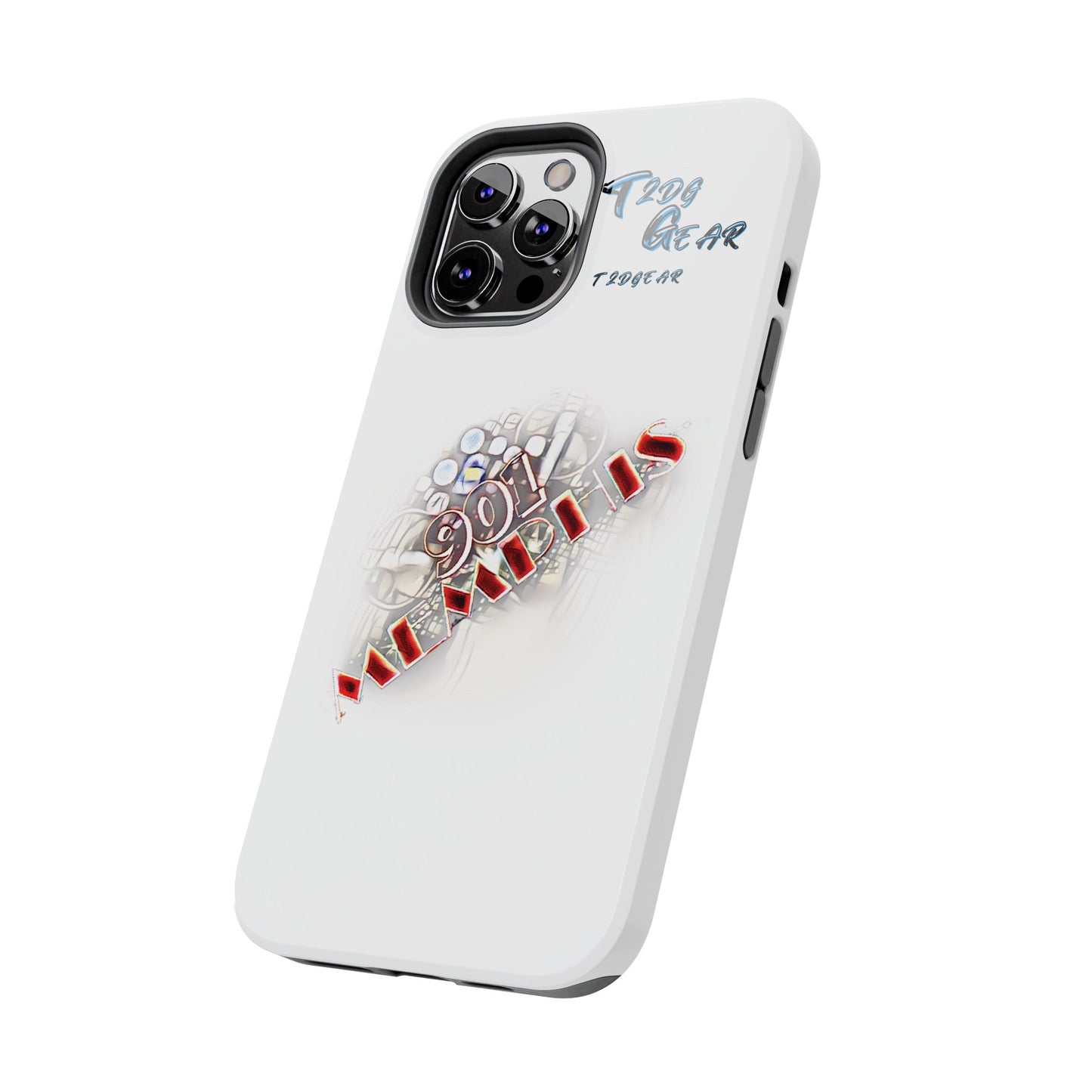 "901 Memphis" Tough Phone Case