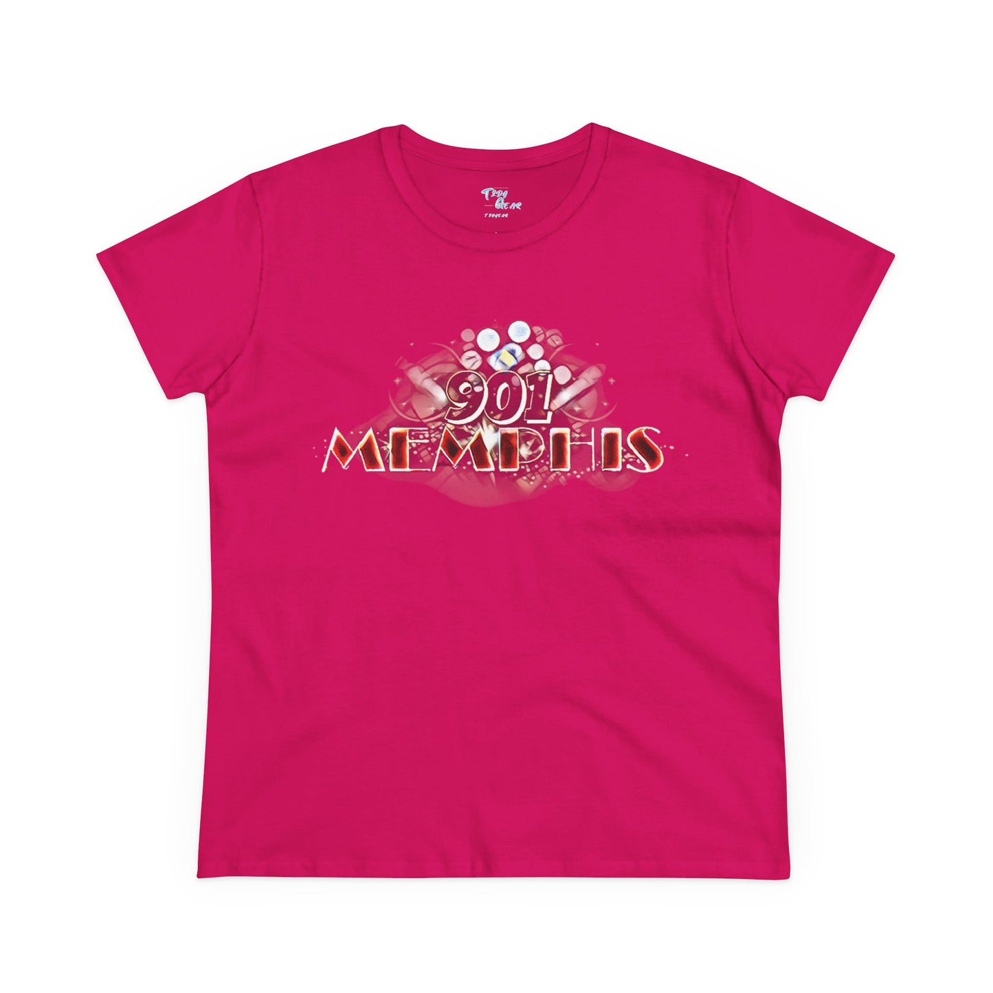 "901 Memphis" Women���s Cotton Tee