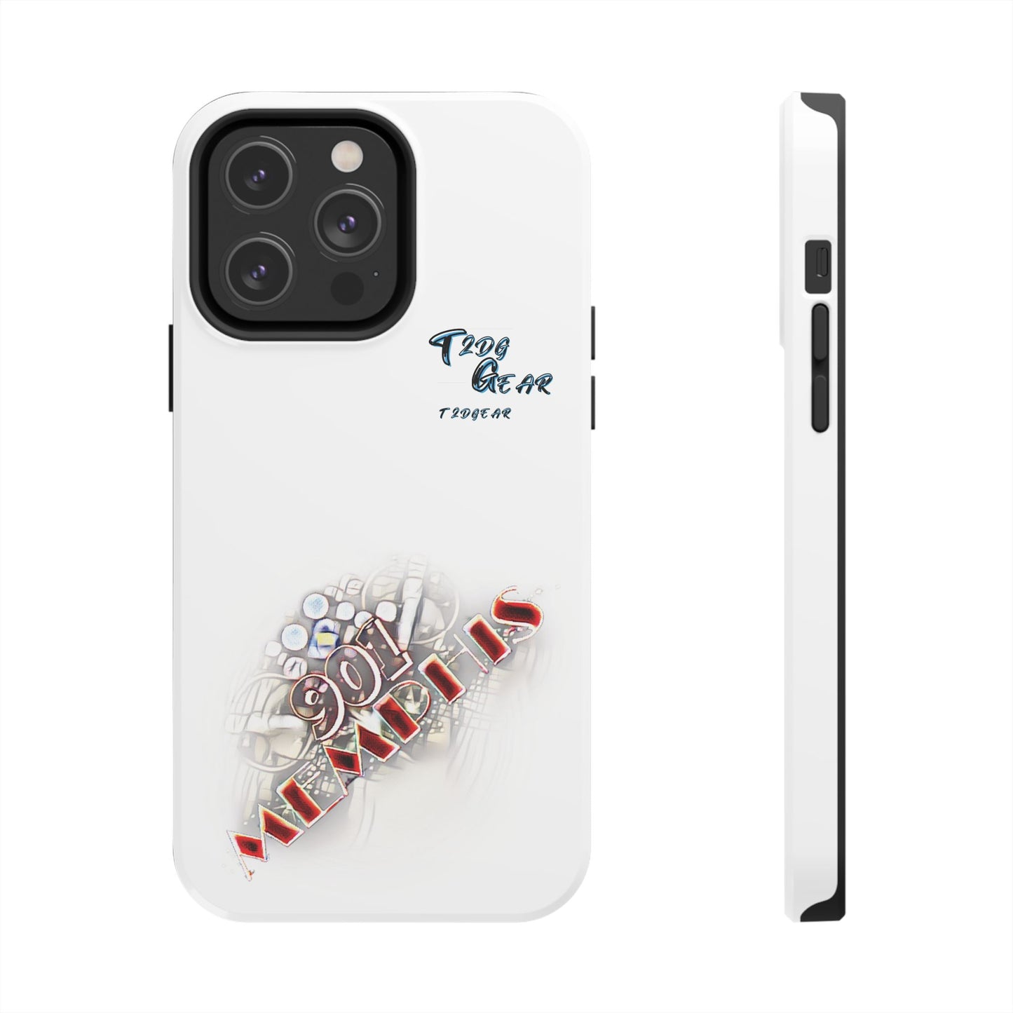 "901 Memphis" Tough Phone Case