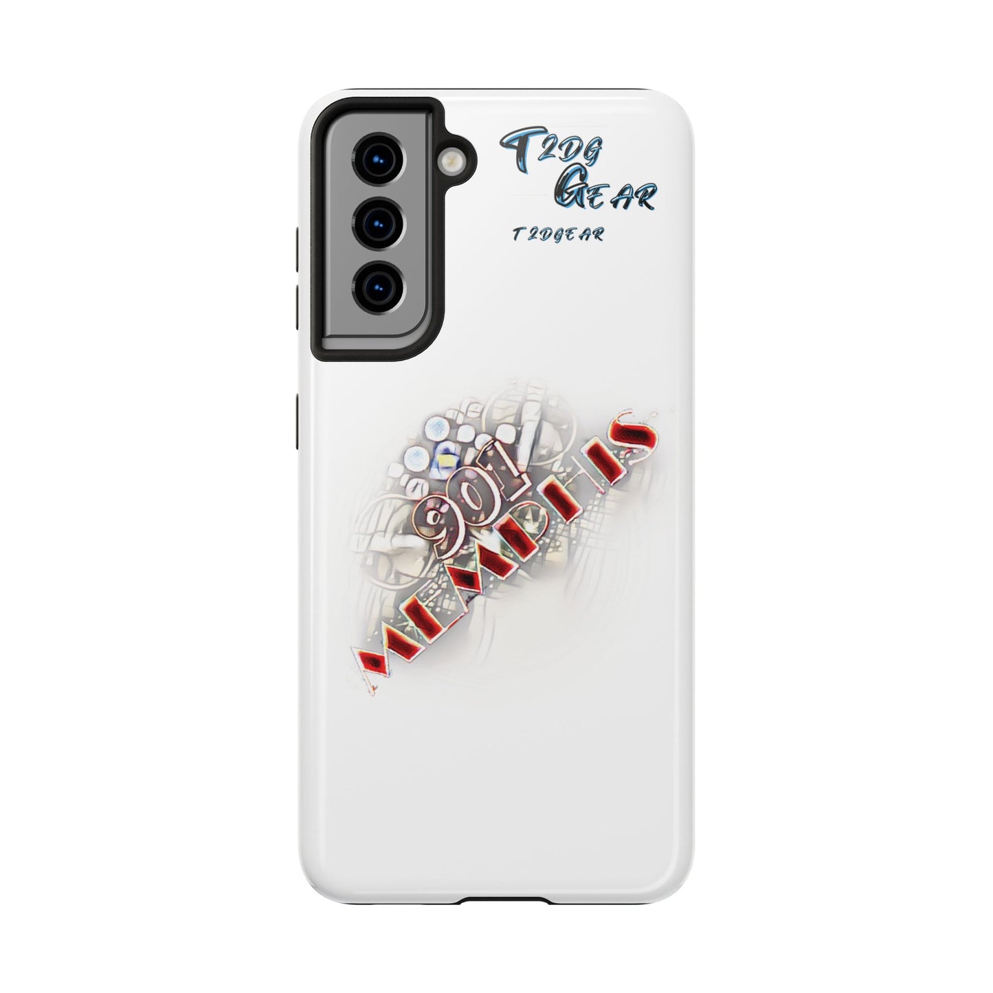 "901 Memphis" Tough Phone Case