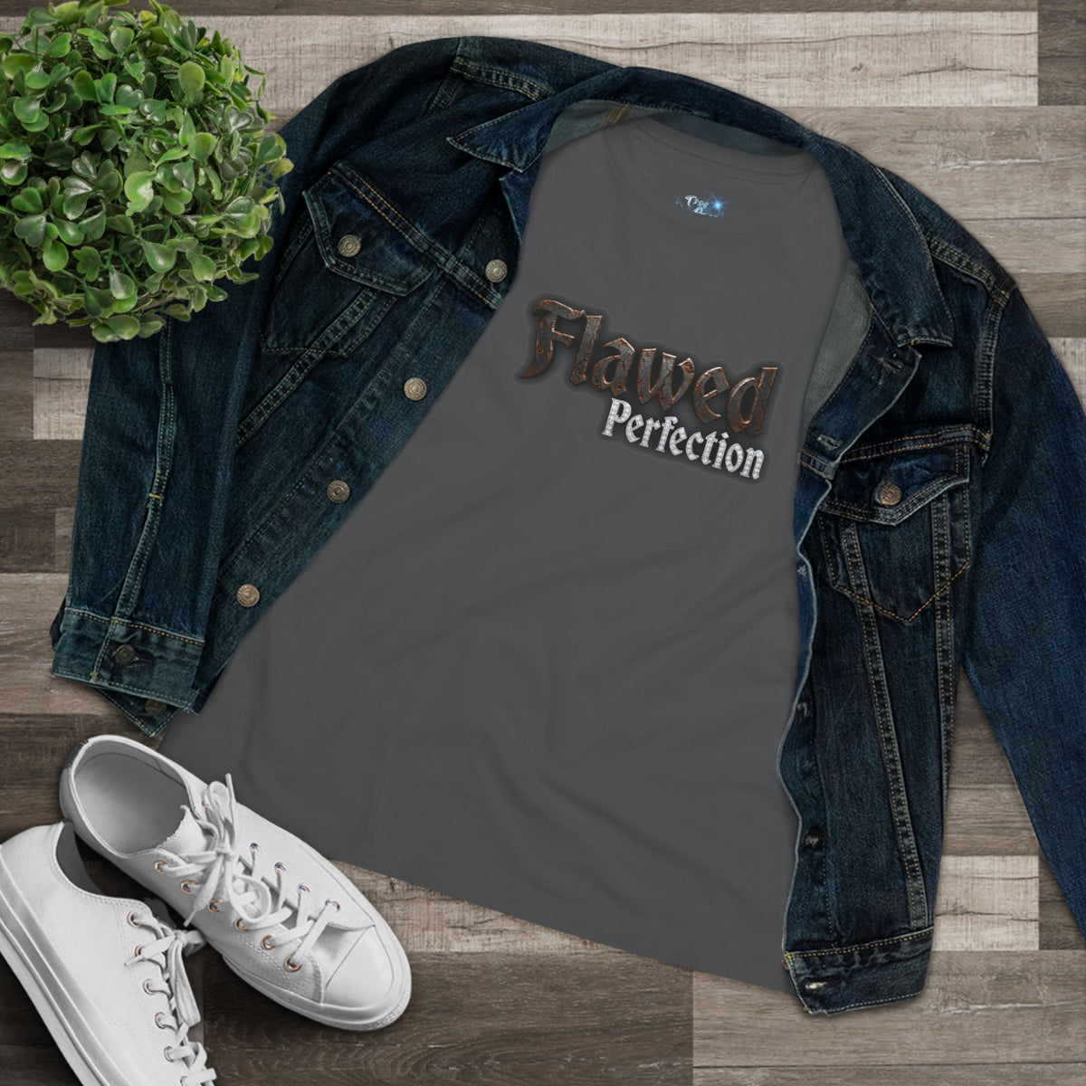 Flawed Perfection Women's Cotton Tee