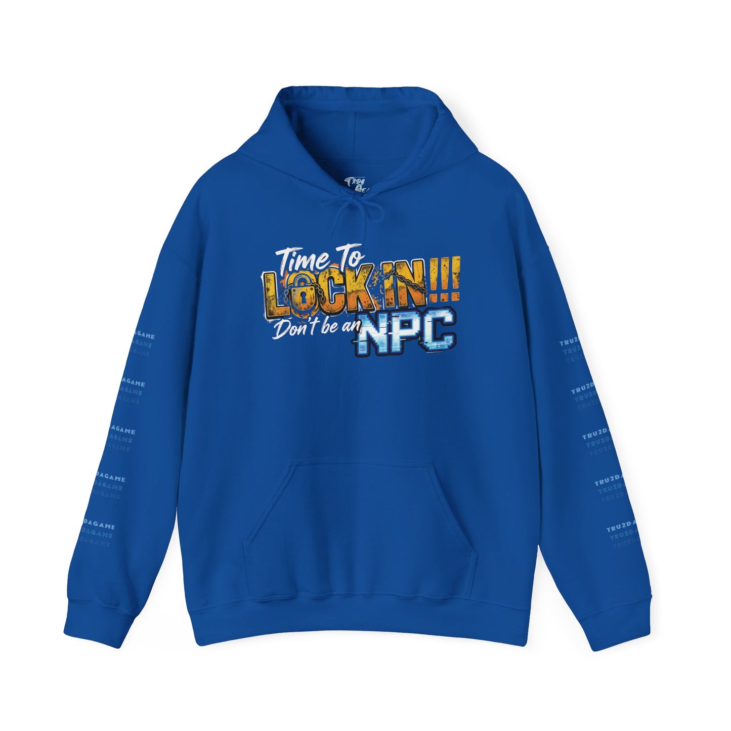 "Lock In" Graphic Pullover