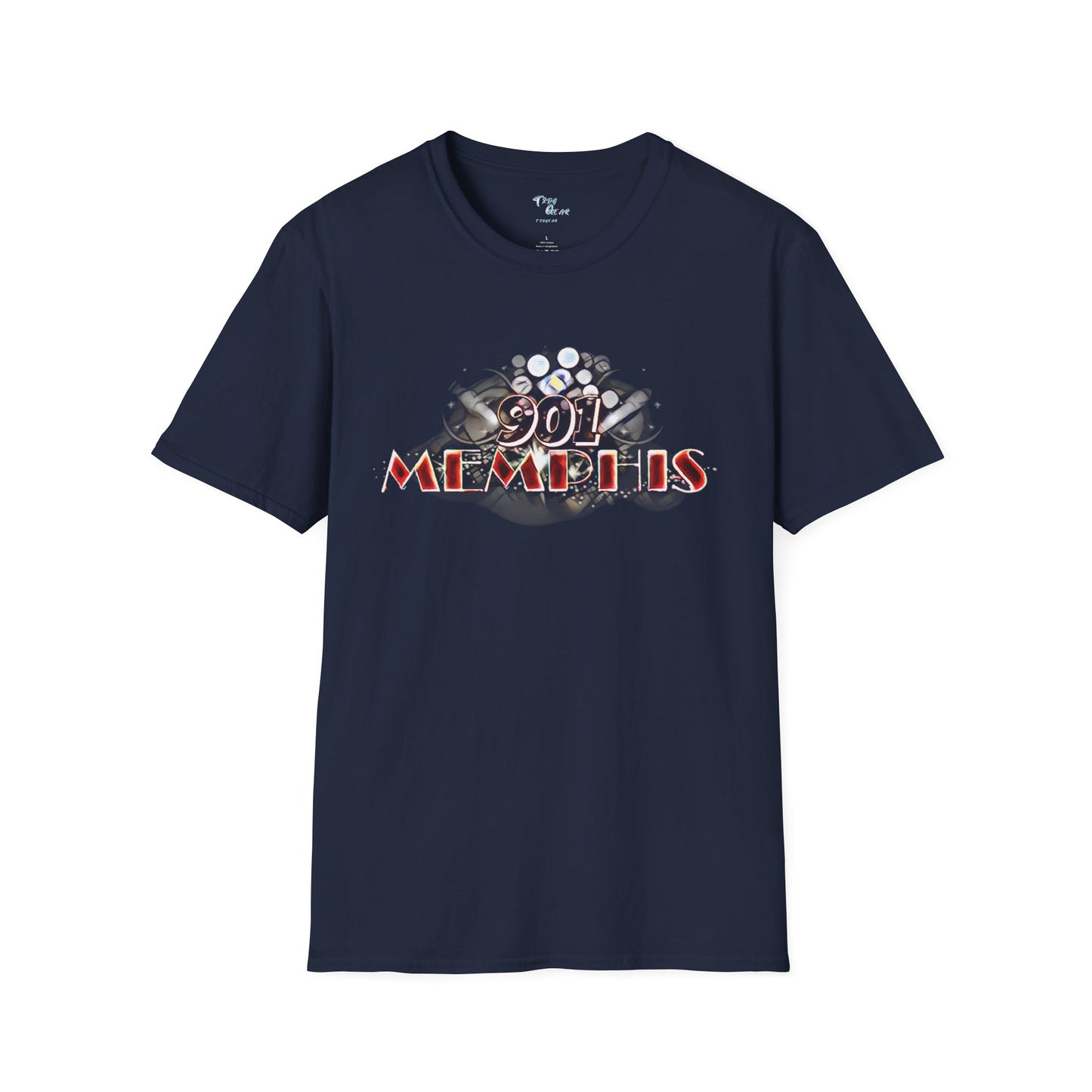 "901 Memphis" Softstyle Tee