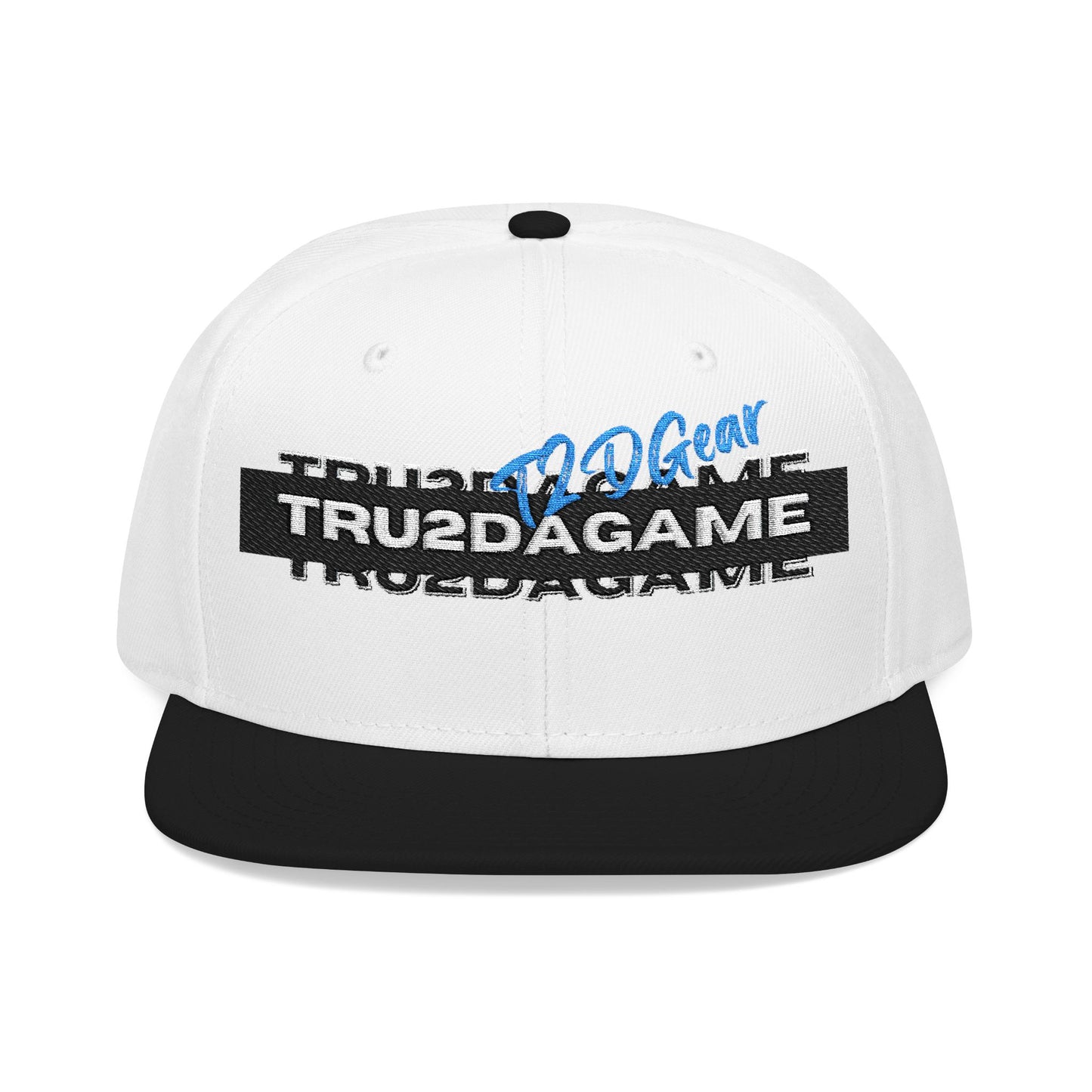 Tru2DaGame(T2DGear) Logo Embroidered Snapback Hat