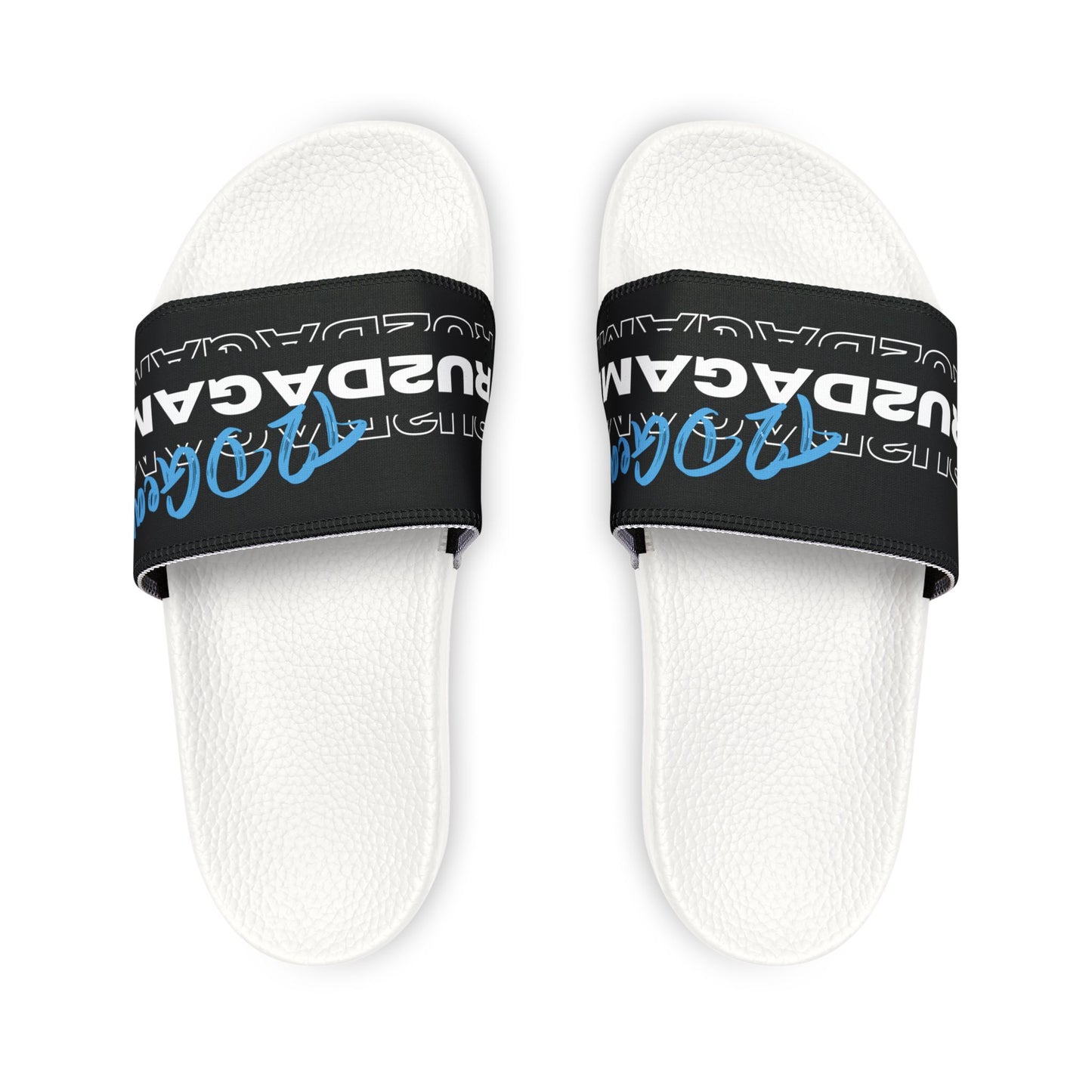 Tru2DaGame(T2DGear) Logo Men's Slides