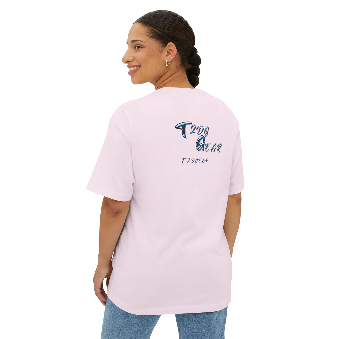 Tru2DaGame(T2DGear) Logo Oversized Boxy Tee