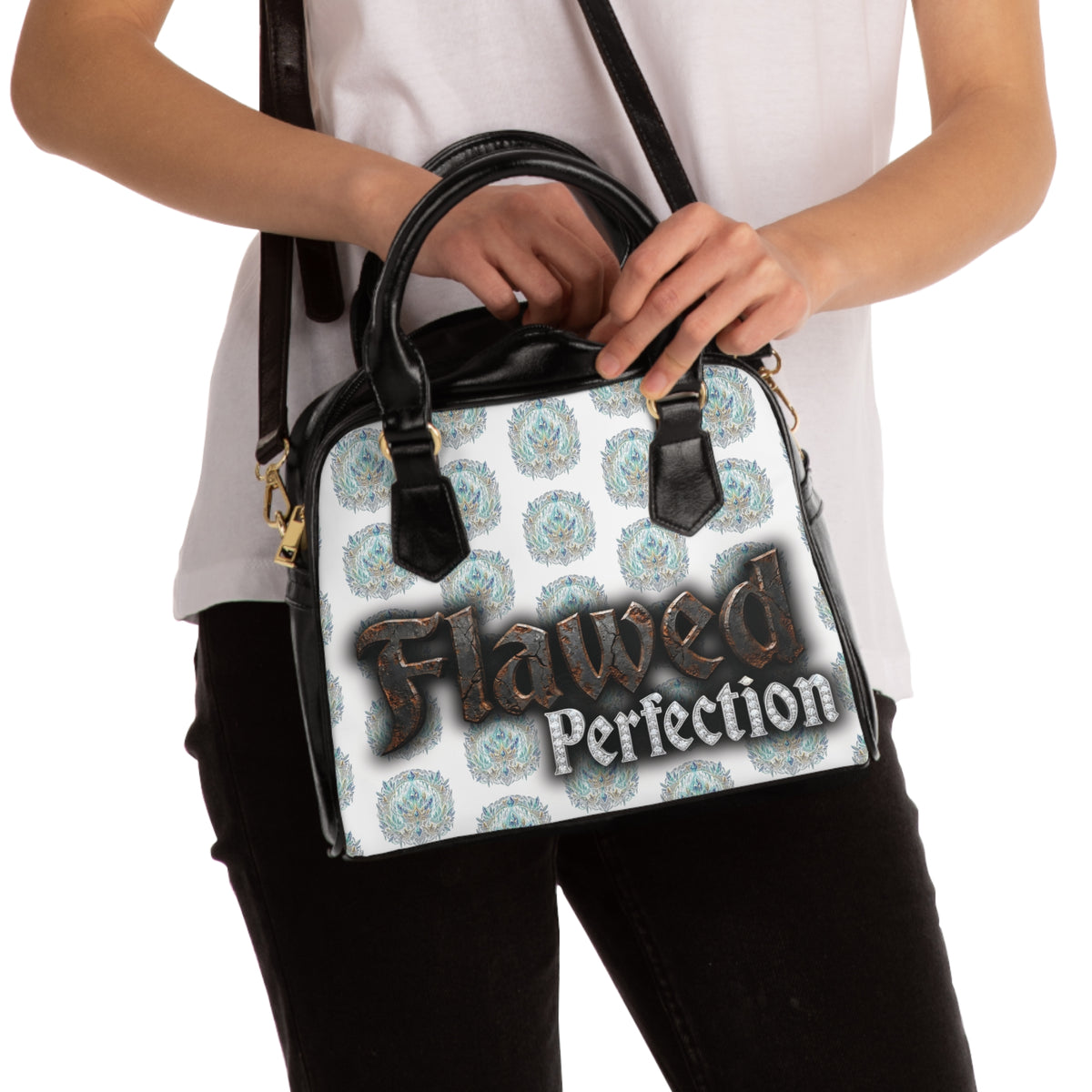 Flawed Perfection Satchel Handbag
