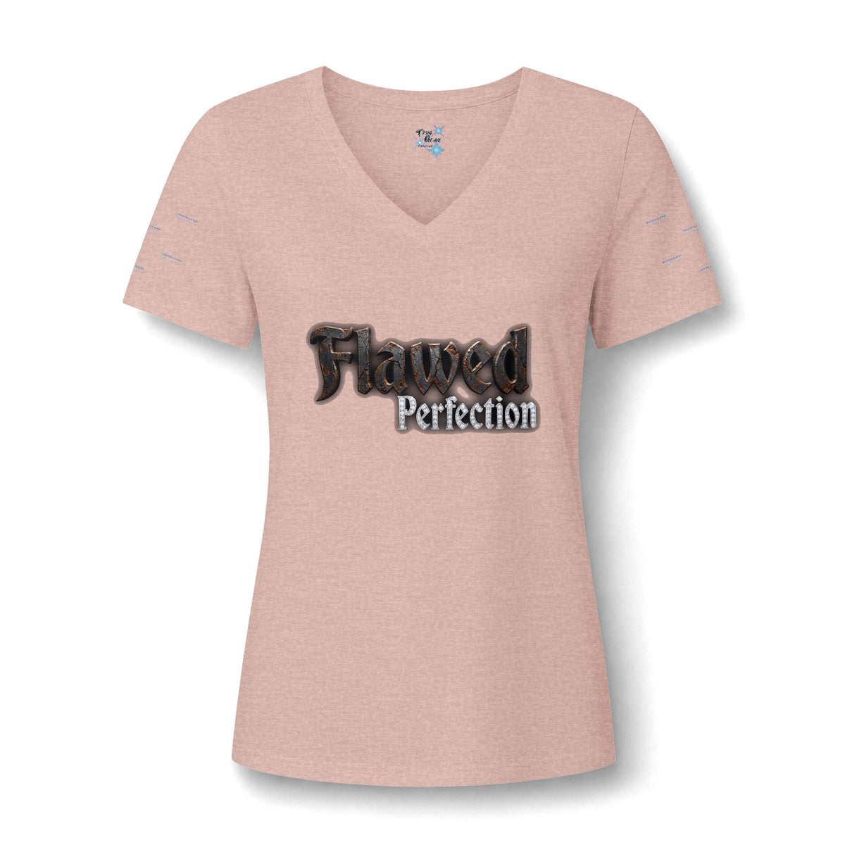 Flawed Perfection Women’s V‑Neck Tee