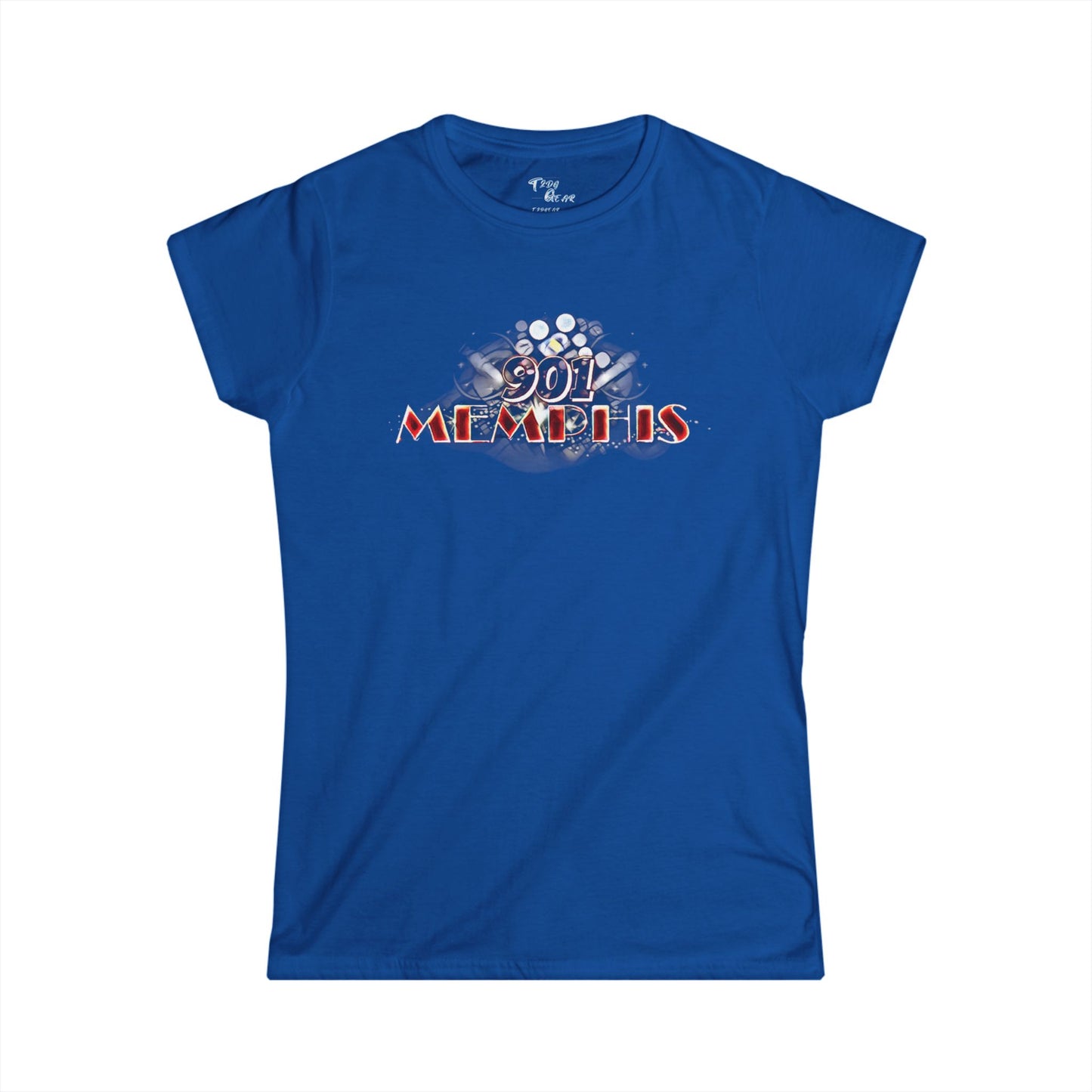 "901 Memphis" Women's Softstyle Tee