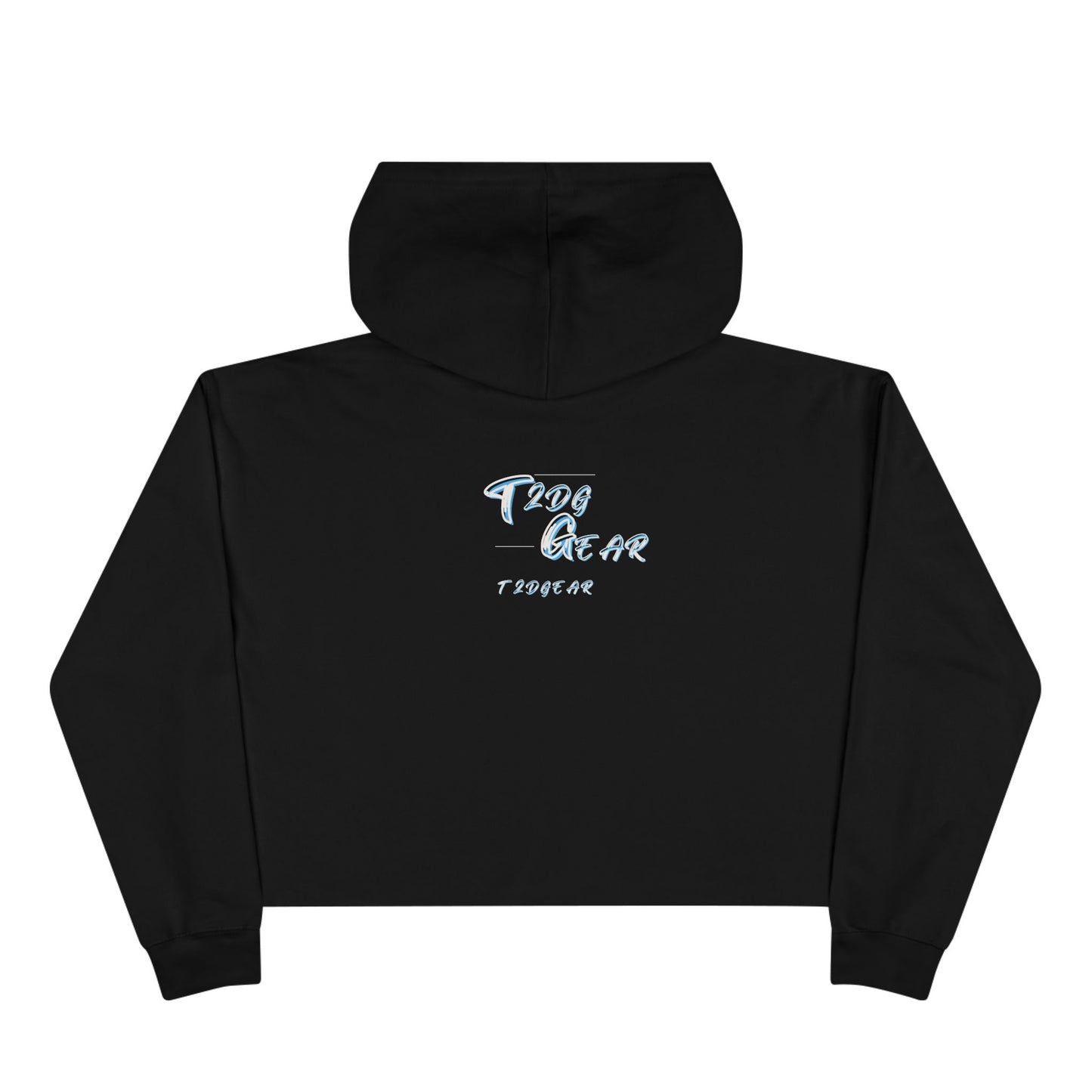 "Wanna Taste" Graphic Crop Hoodie