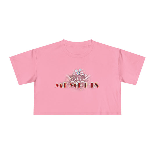 "901 Memphis" Crop Top