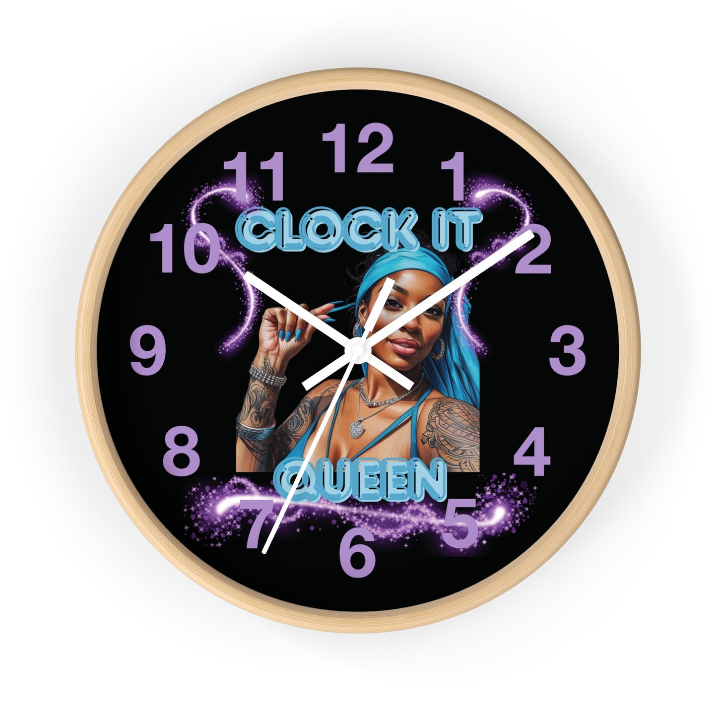 "Clock It" Wall Clock