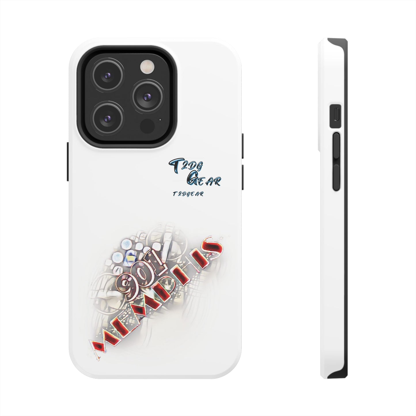 "901 Memphis" Tough Phone Case