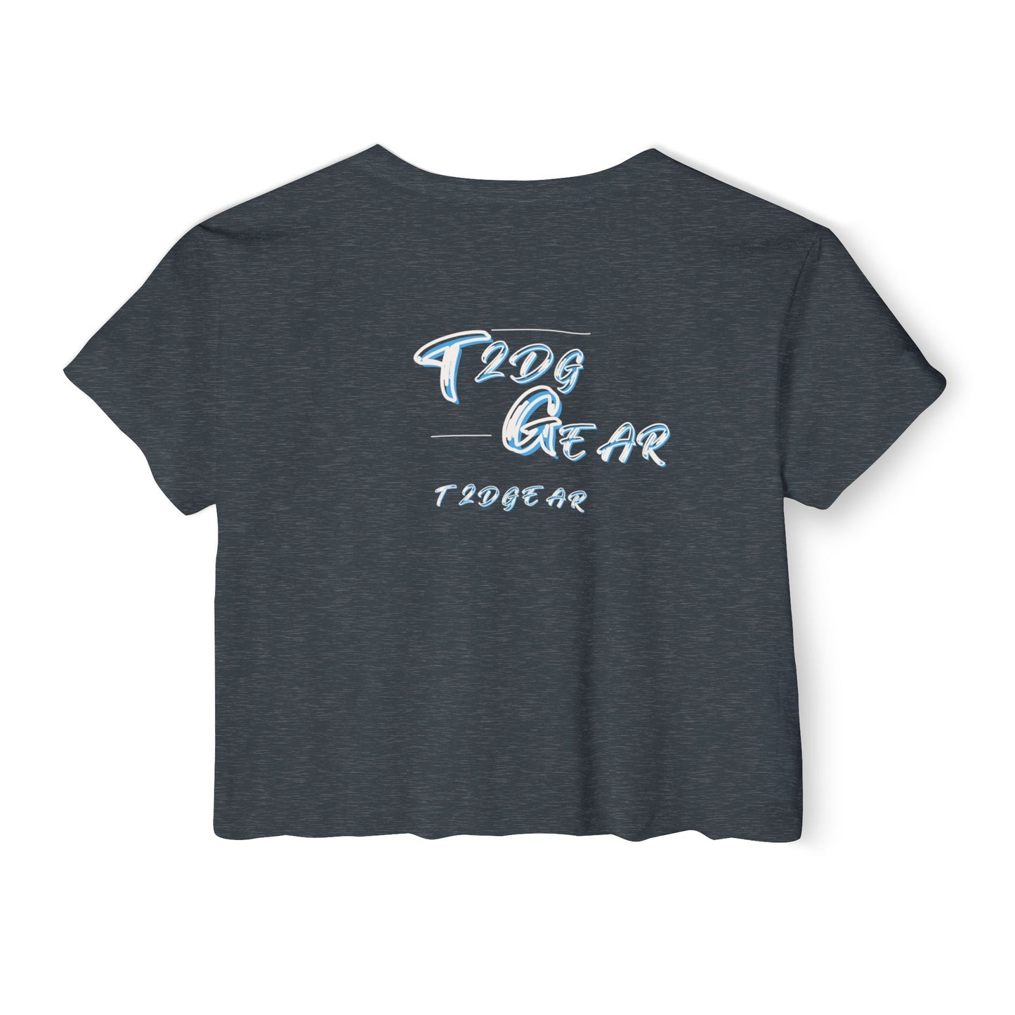 "Haters Salty" Women's Graphic Crop Tee