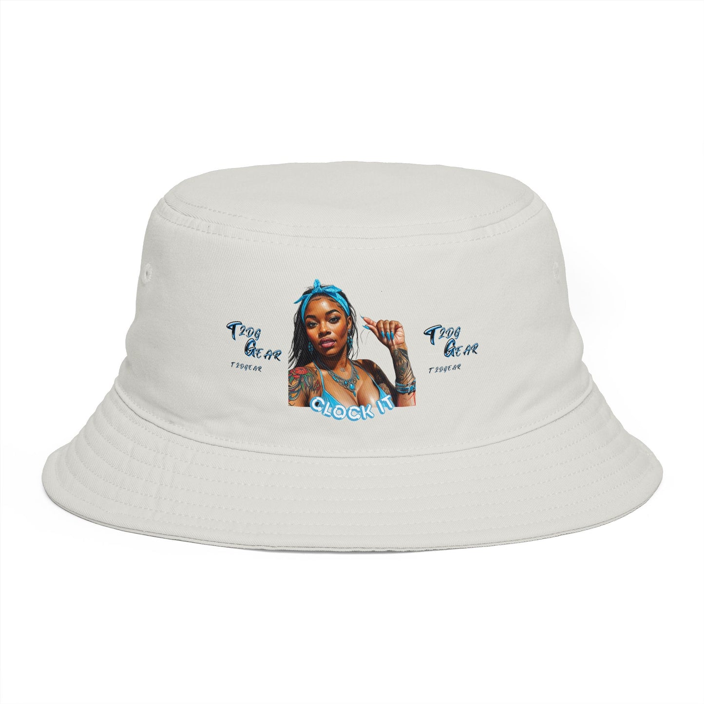"Clock It" Bucket Hat