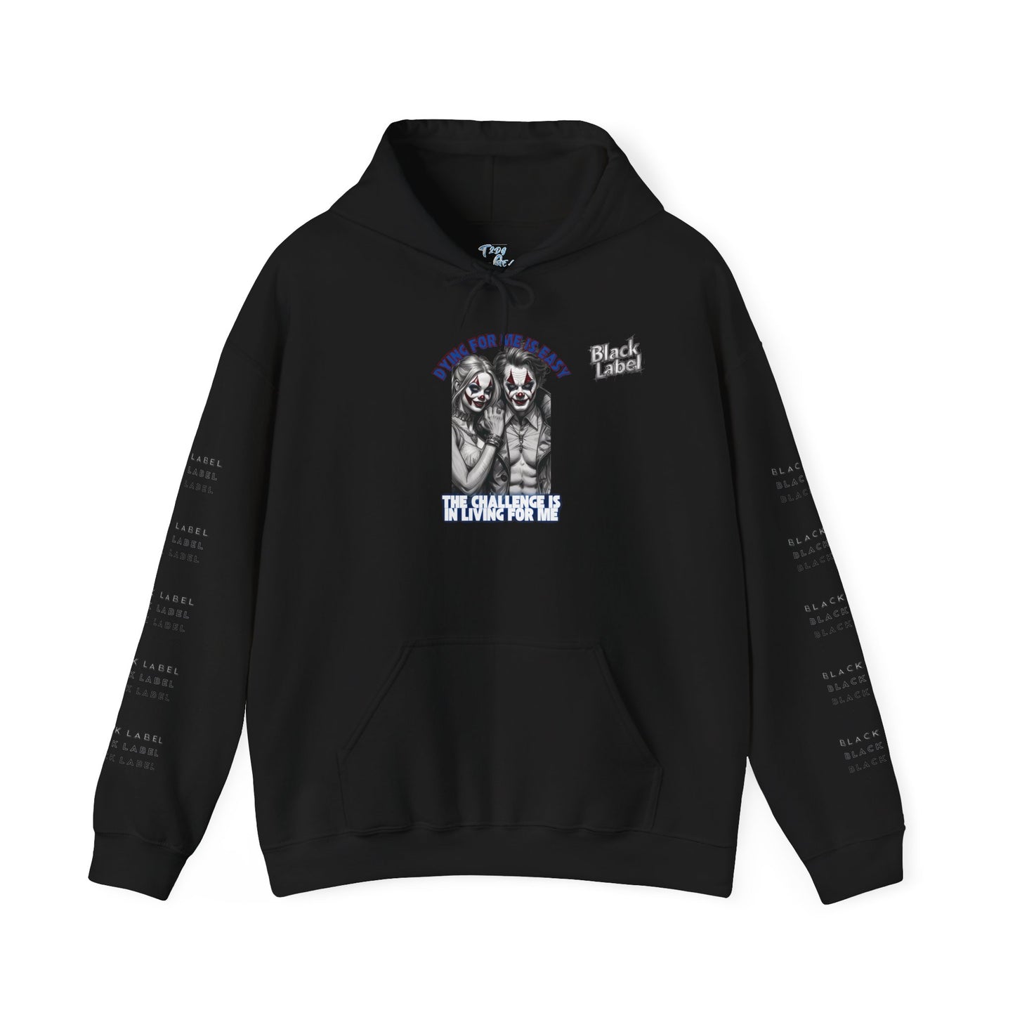 "Live For Me" Couple Graphic Pullover