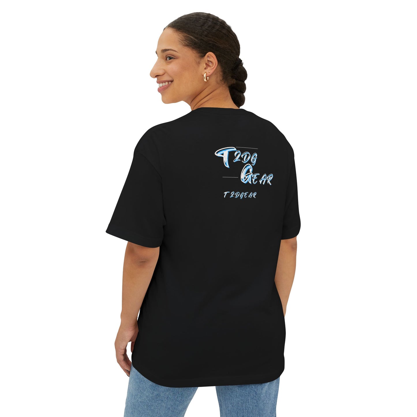 Tru2DaGame(T2DGear) Logo Oversized Boxy Tee