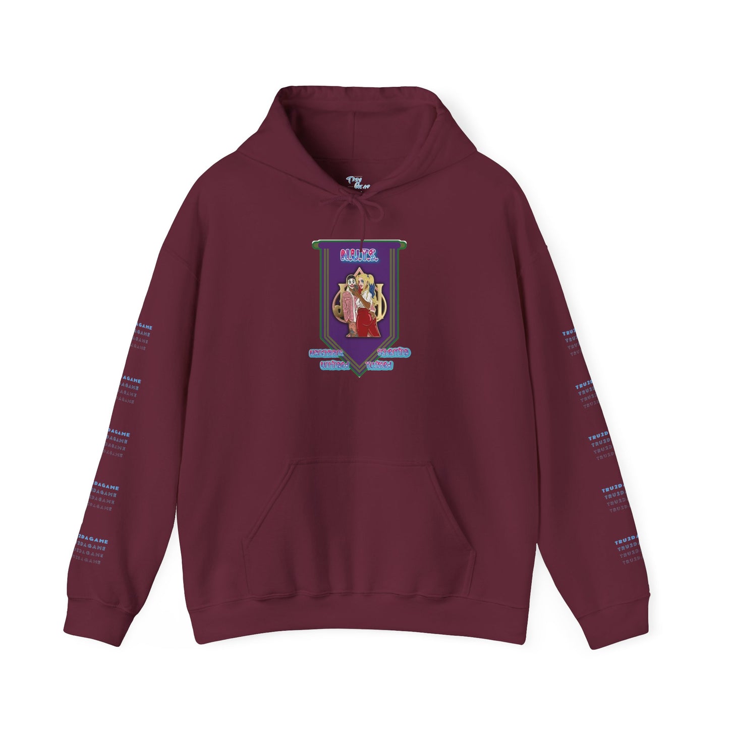 "Twisted/Toxic Love" Graphic Pullover