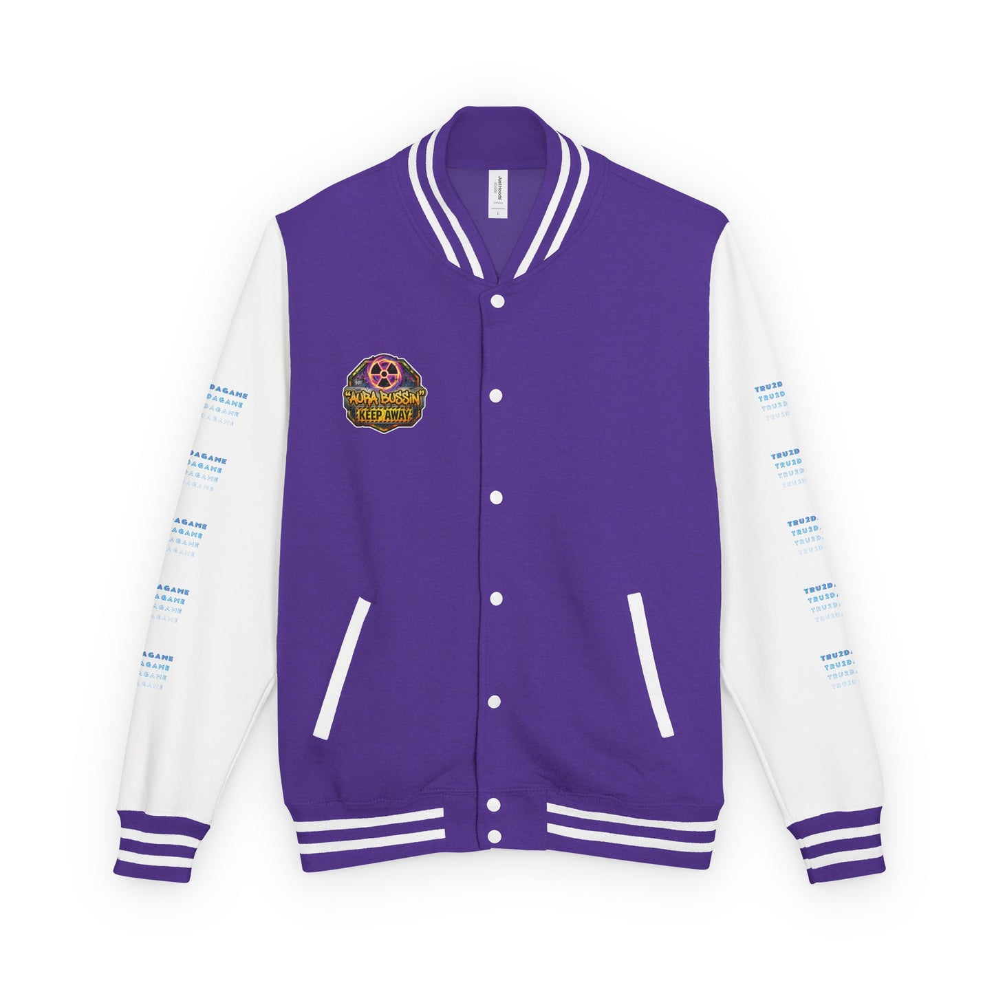 "Bussin' Aura" Letterman Jacket