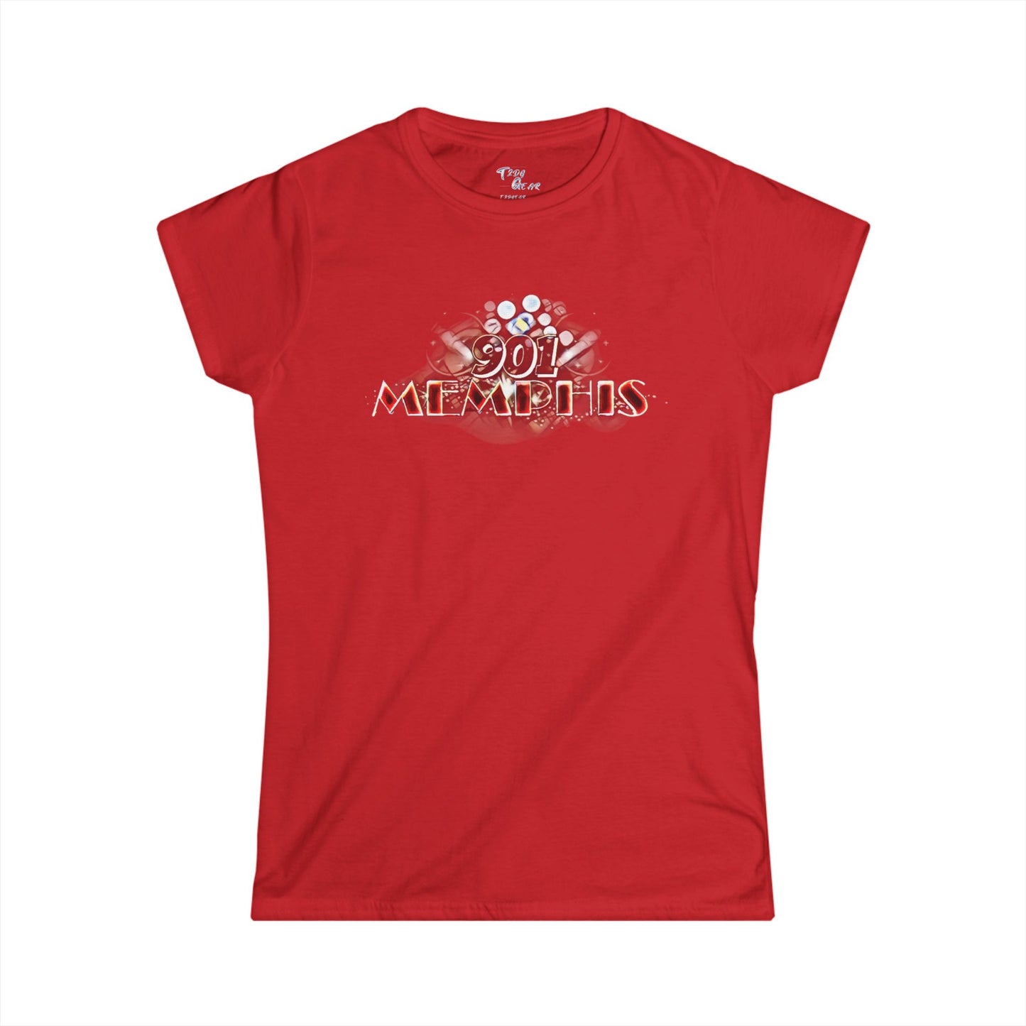 "901 Memphis" Women's Softstyle Tee