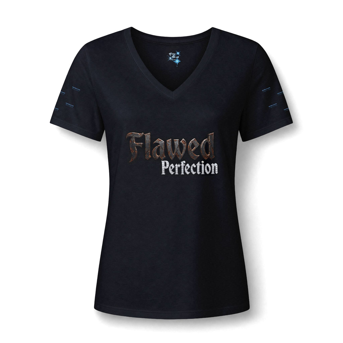 Flawed Perfection Women’s V‑Neck Tee
