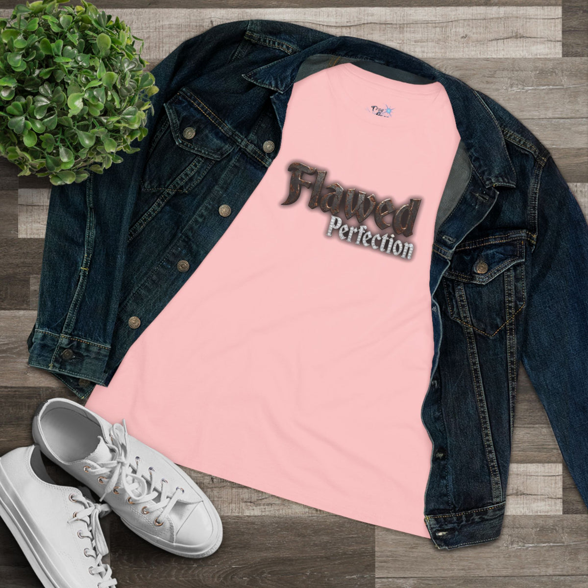 Flawed Perfection Women's Cotton Tee