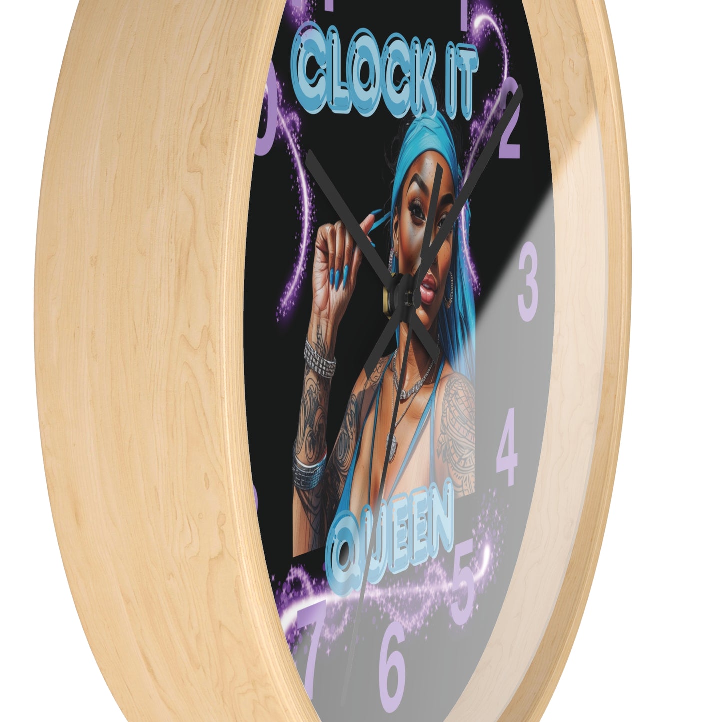 "Clock It" Wall Clock