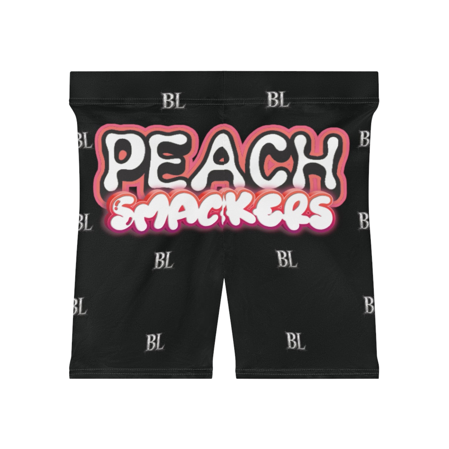 "Peach Smackers" Biker Shorts