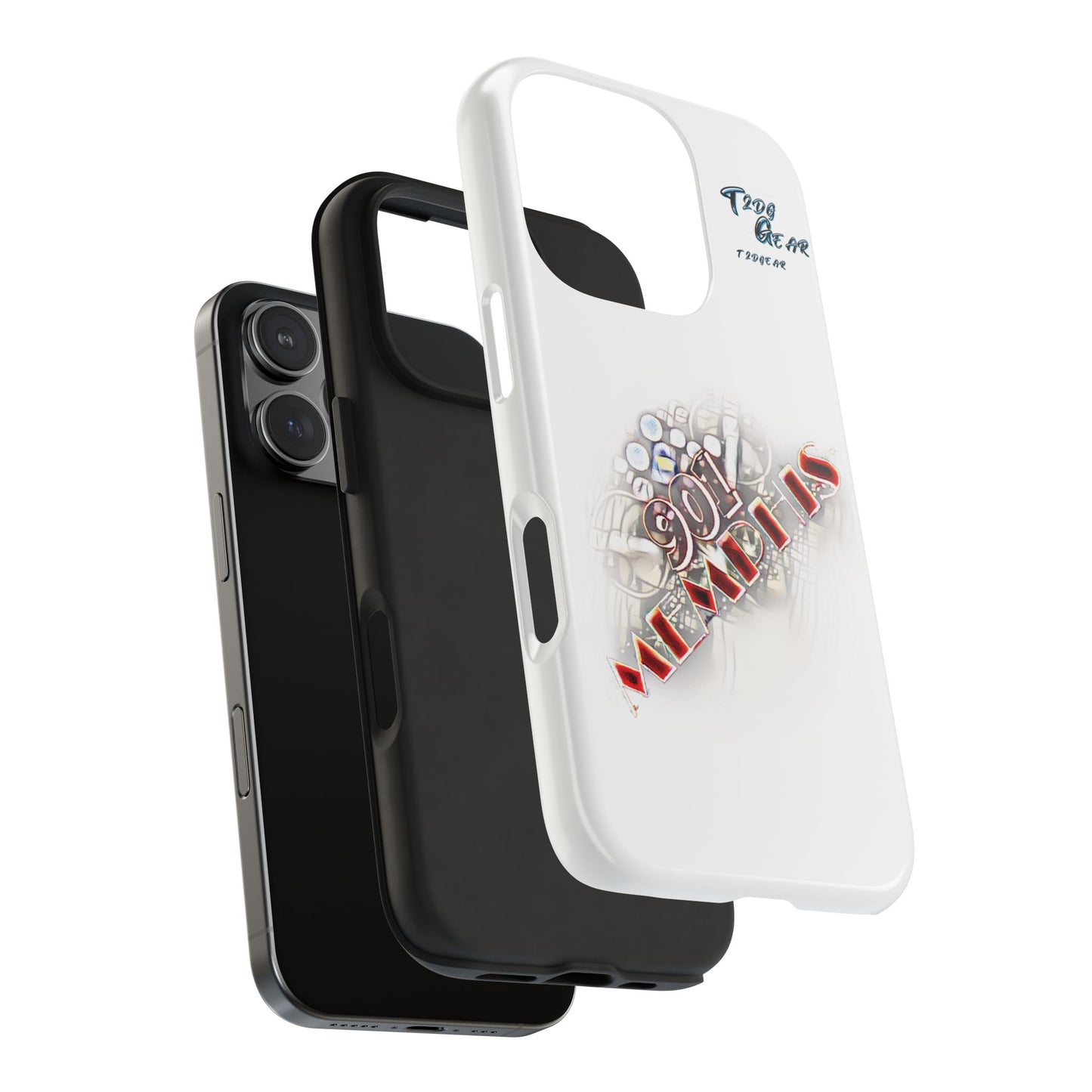 "901 Memphis" Tough Phone Case