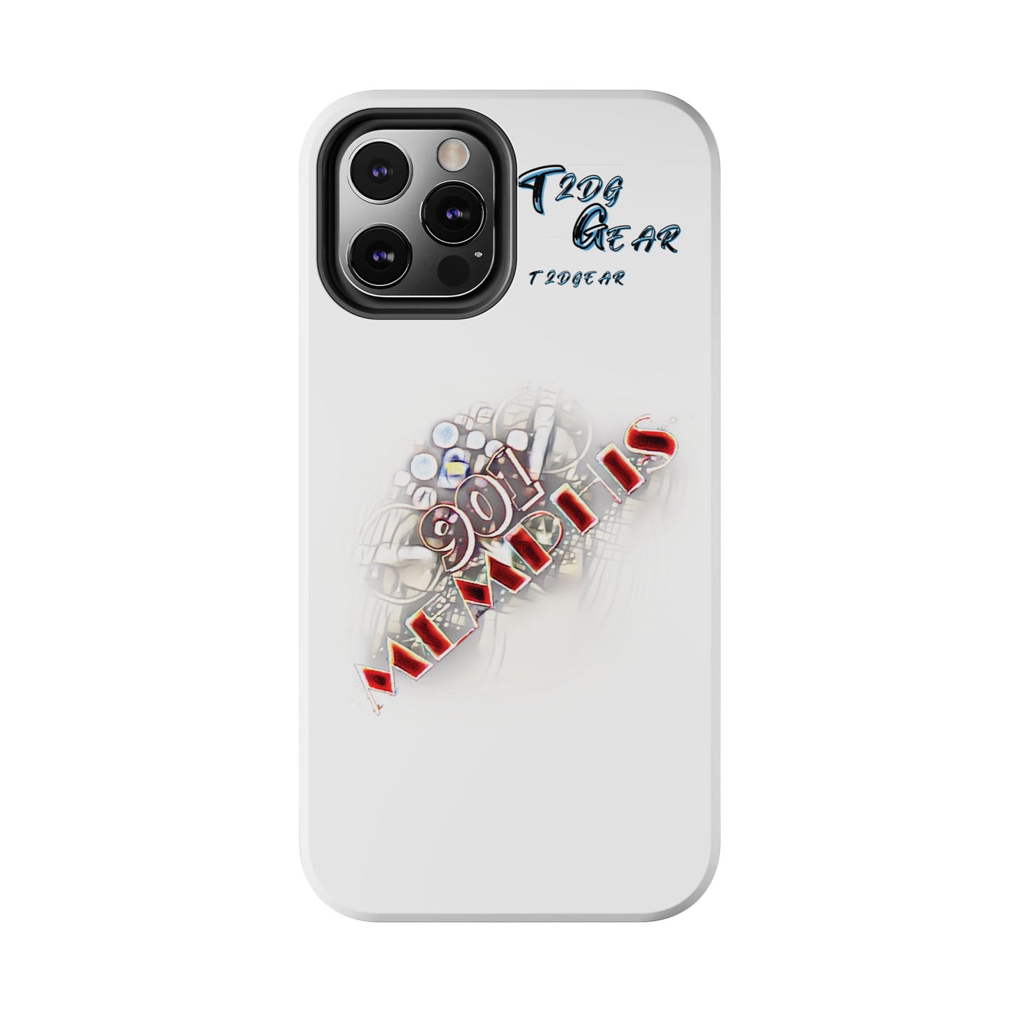 "901 Memphis" Tough Phone Case