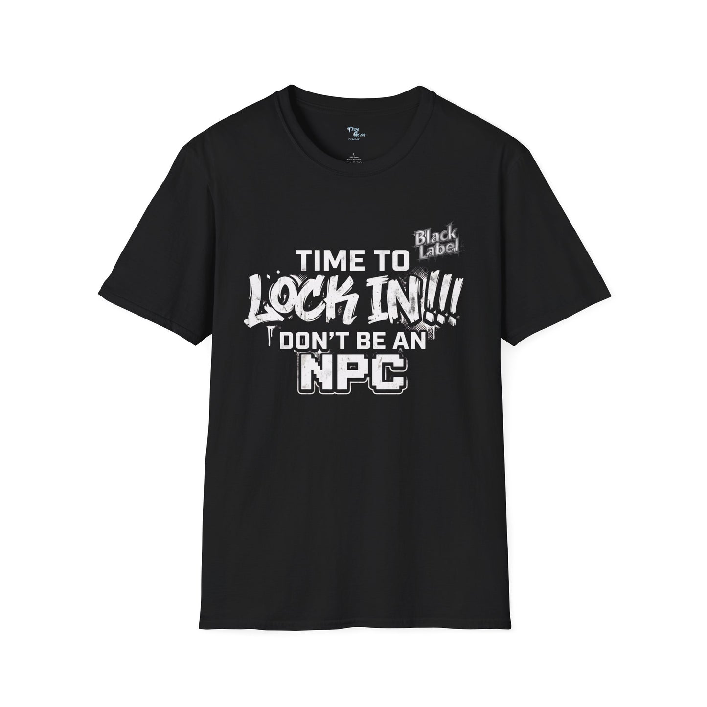 "Lock In"(Black Label Edition) Graphic Tee