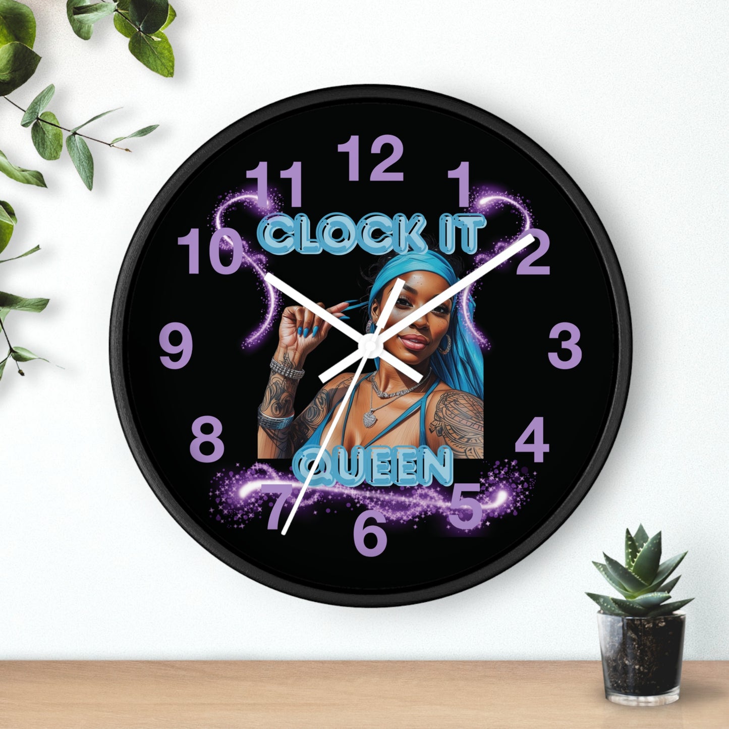 "Clock It" Wall Clock