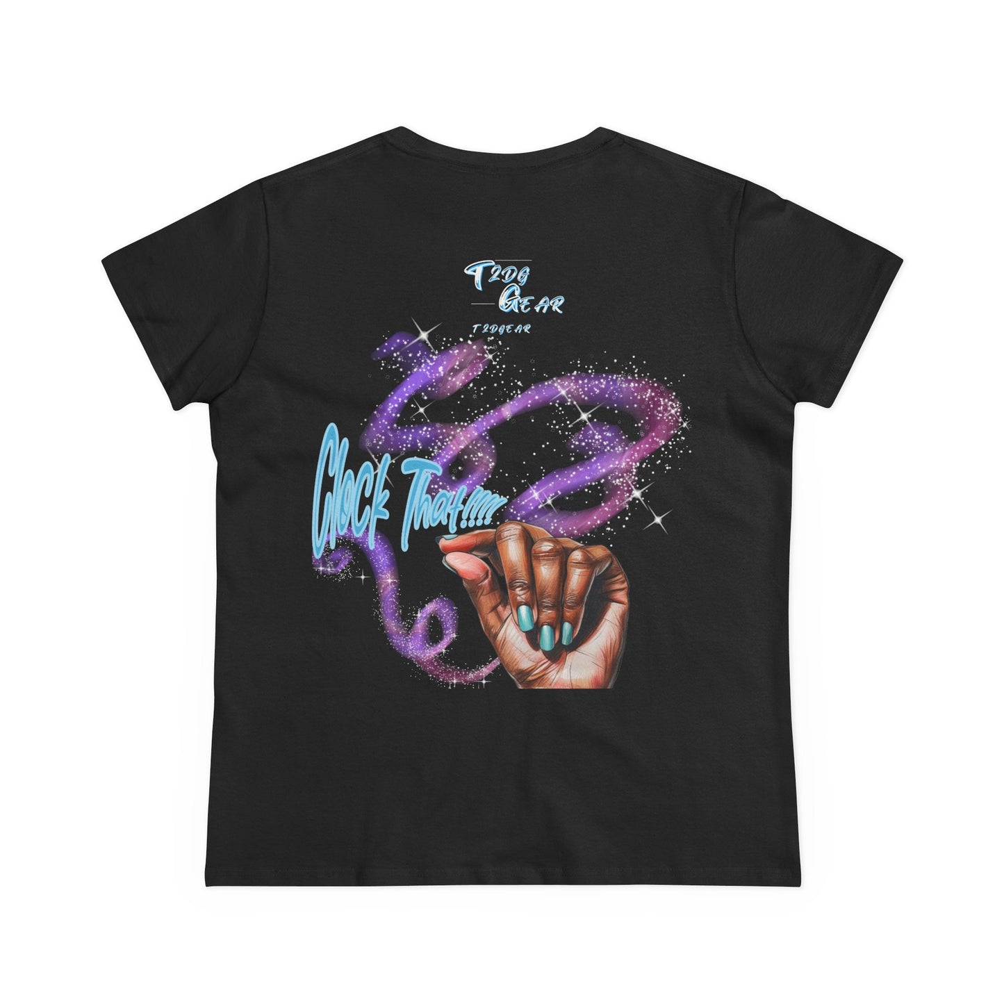 "Clock It" Cotton Graphic Tee