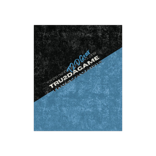 Tru2DaGame(T2DGear) Logo Tru2-Tone Crushed Velvet Blanket
