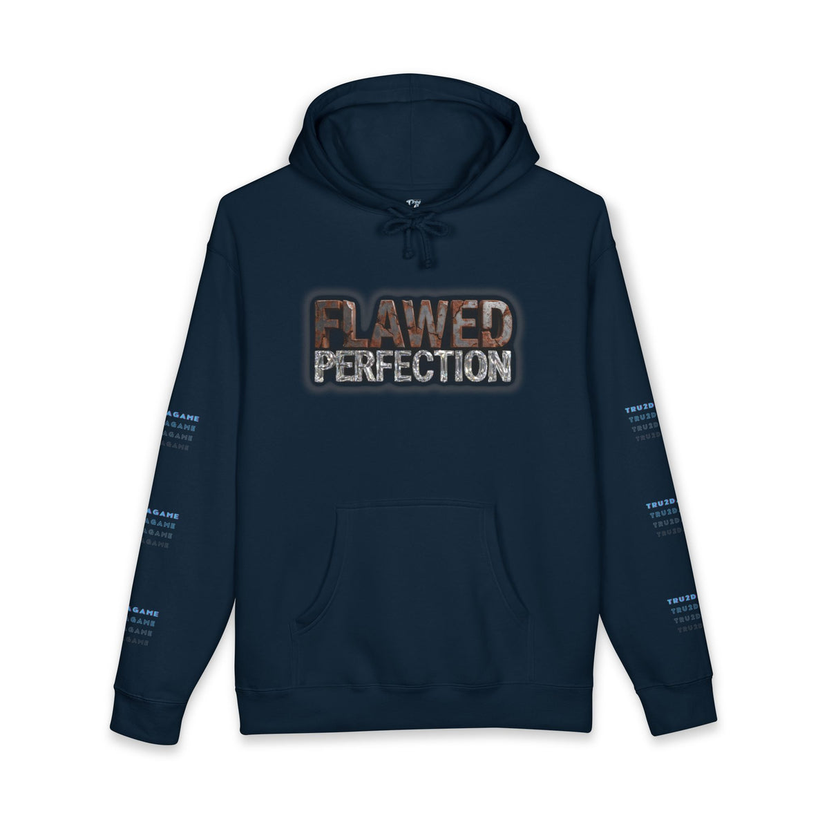 "Flawed Perfection" Men's Graphic Hoodie