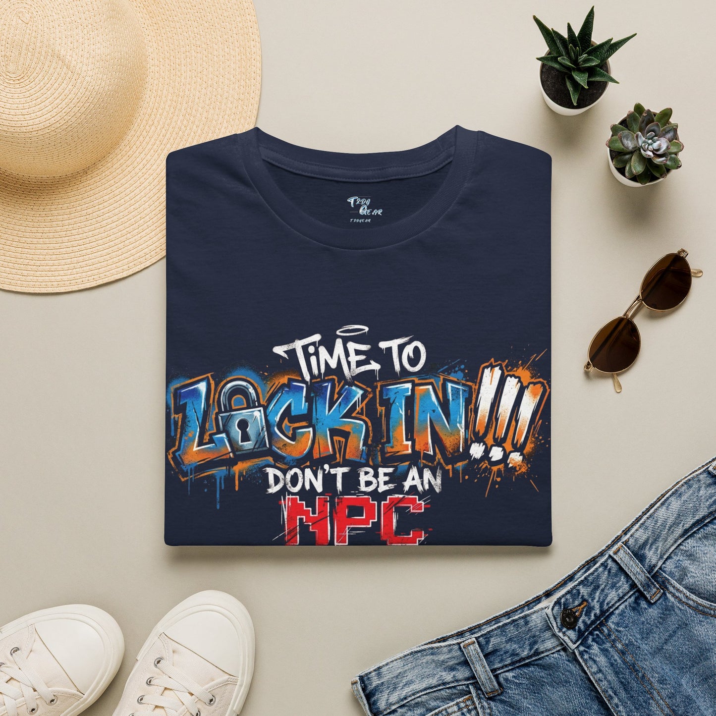 "Lock In" Graphic Tee