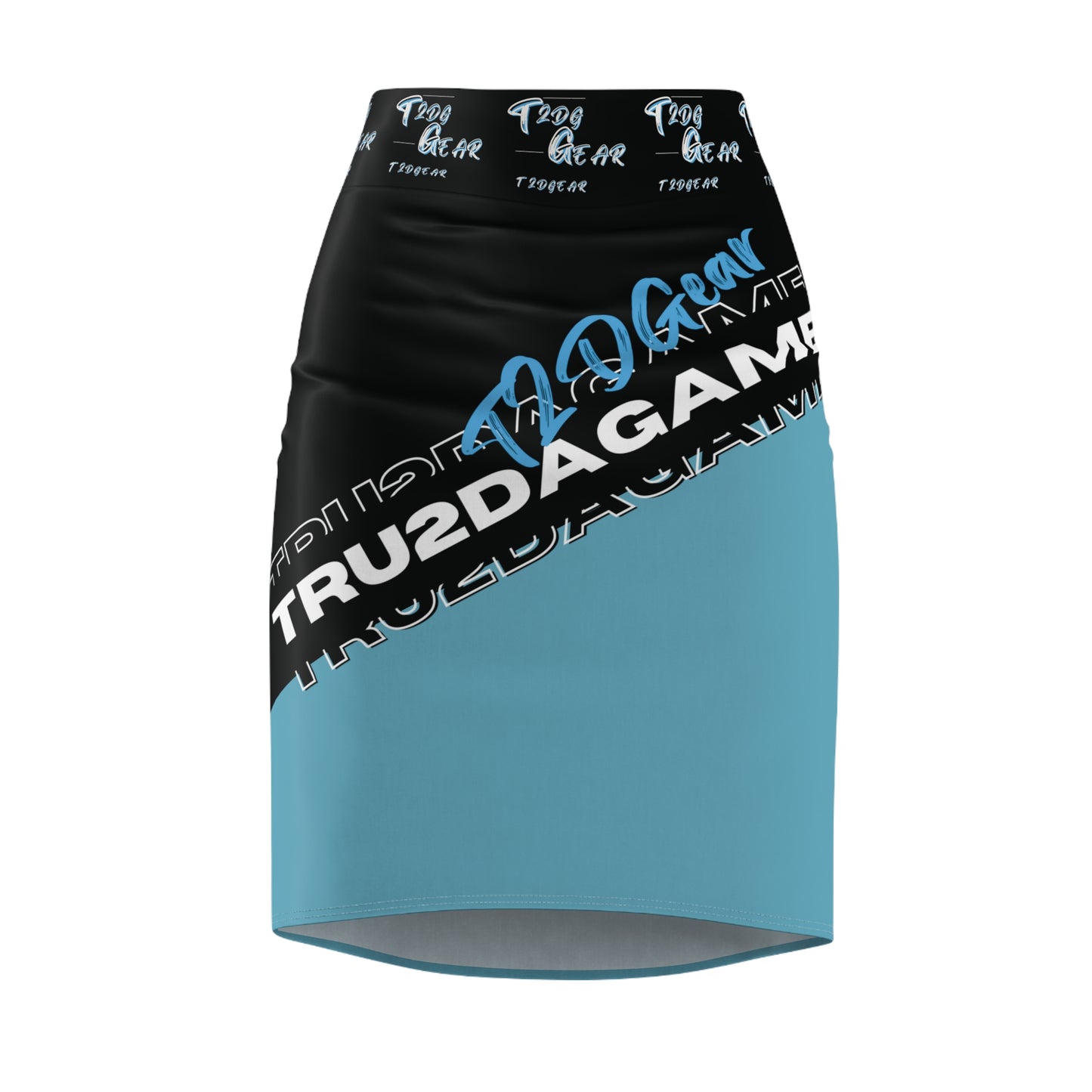 Tru2DaGame(T2DGear) Logo Women's Pencil Skirt