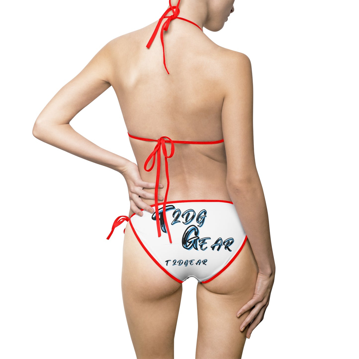 "Wanna Taste" Tie-Side Bikini